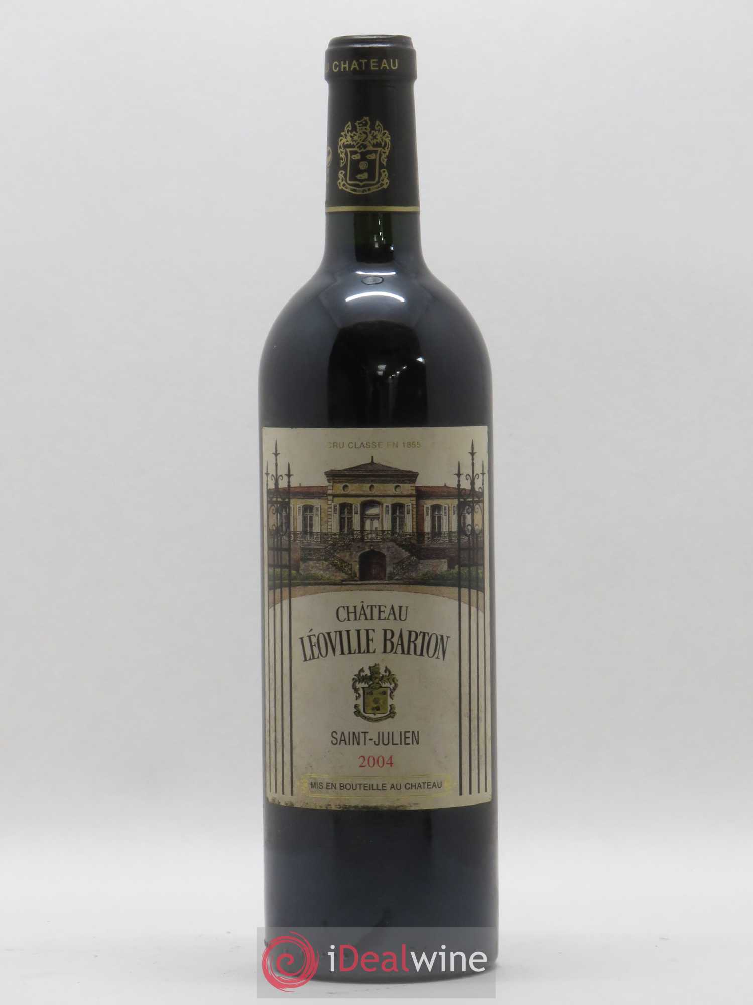 Château Léoville Barton 2ème Grand Cru Classé 2004 - Lot de 1 bouteille - 0