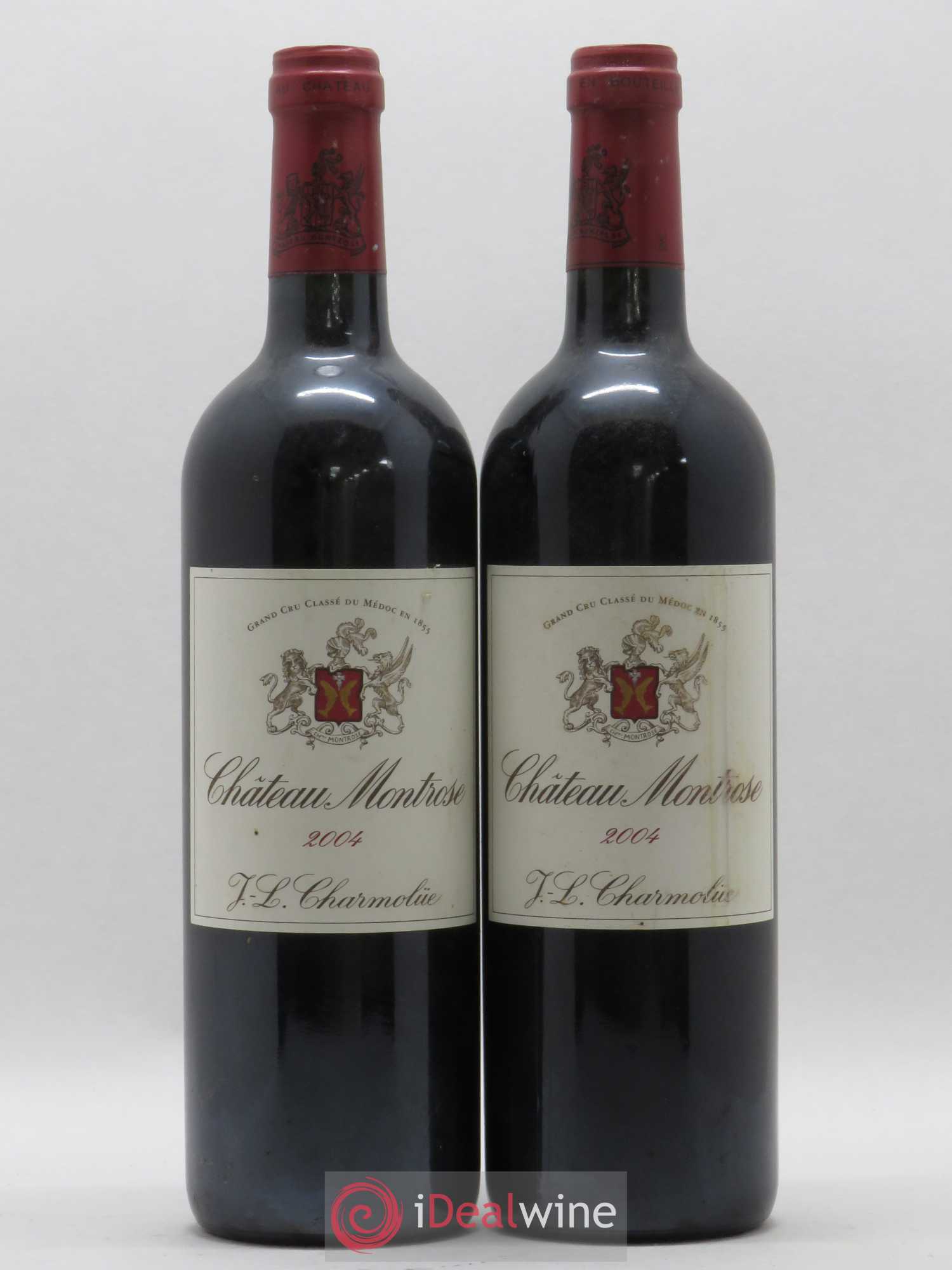 Château Montrose 2ème Grand Cru Classé 2004 - Lot de 2 bouteilles - 0