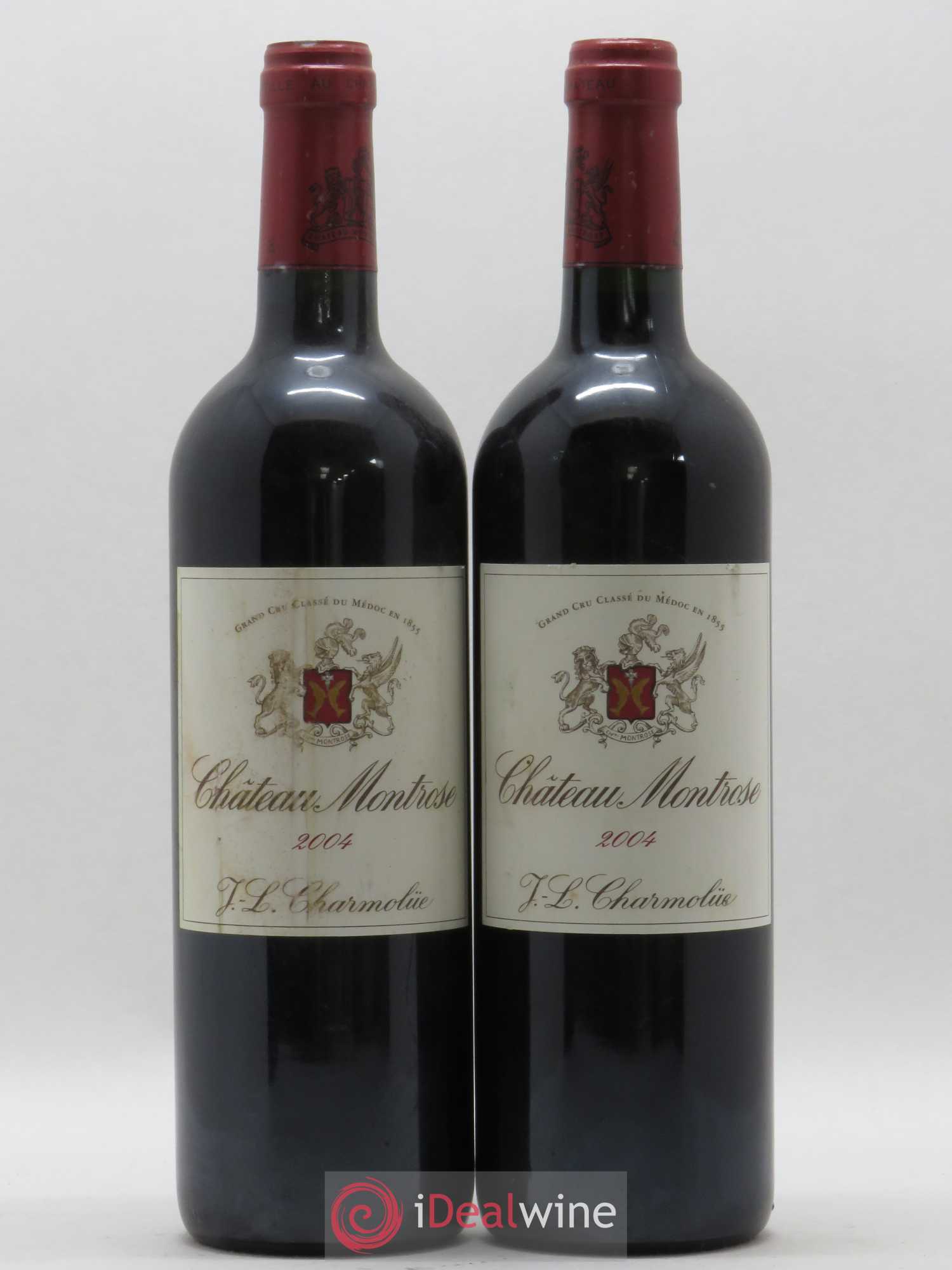 Château Montrose 2ème Grand Cru Classé 2004 - Lot de 2 bouteilles - 0