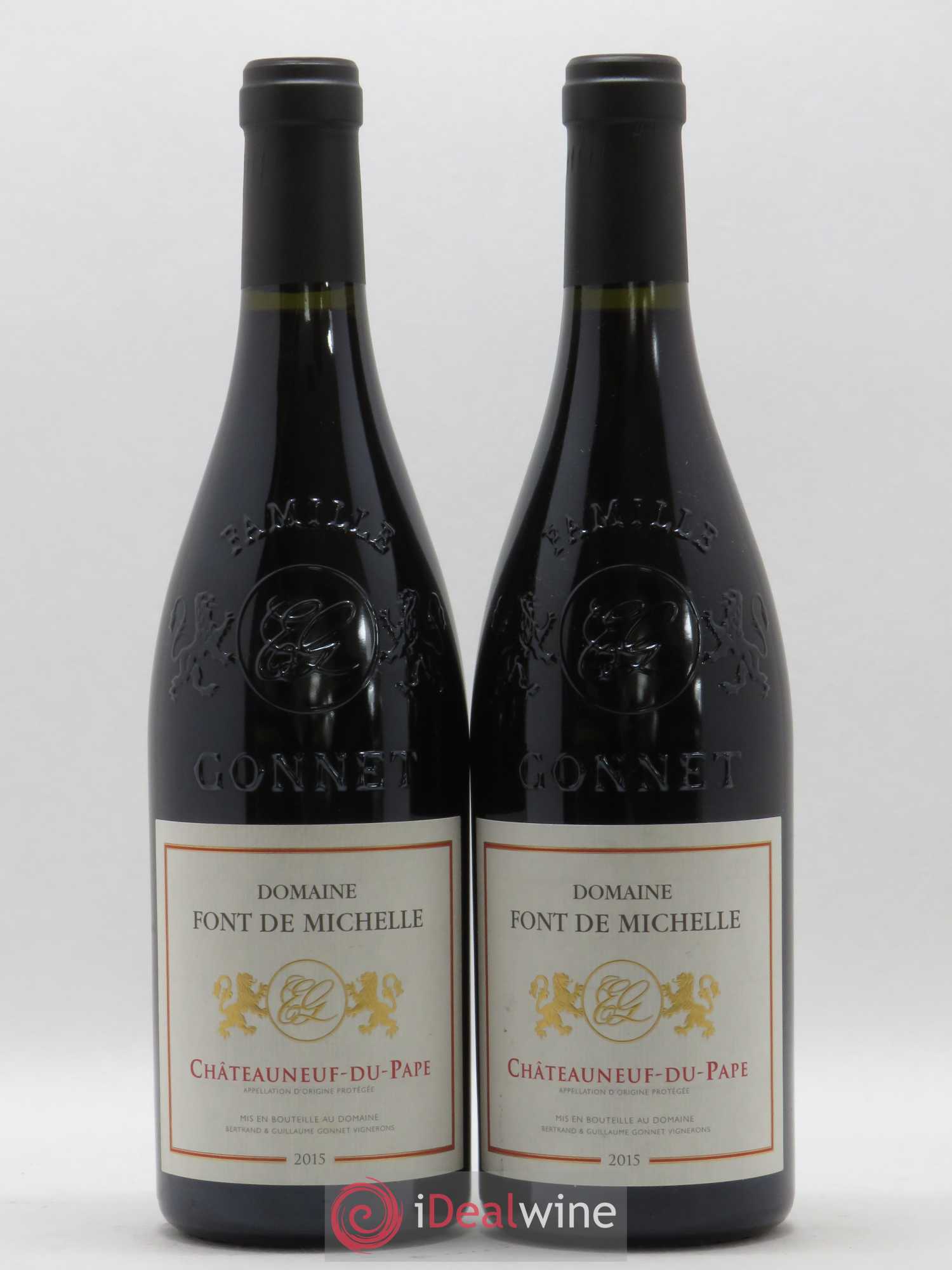 Châteauneuf-du-Pape Domaine Font de Michelle Famille Gonnet 2015 - Lot de 2 bouteilles - 0