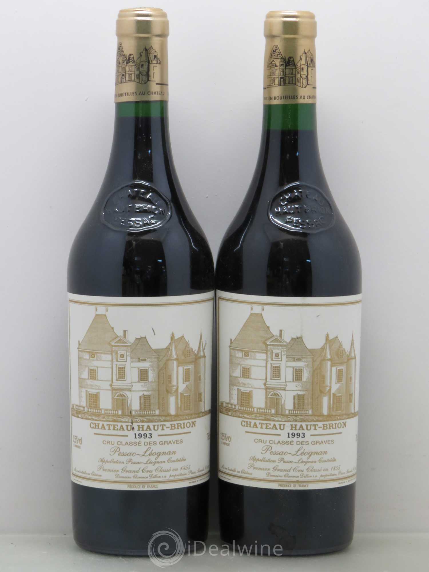 Château Haut Brion 1er Grand Cru Classé 1993 - Lot de 5 bouteilles - 2