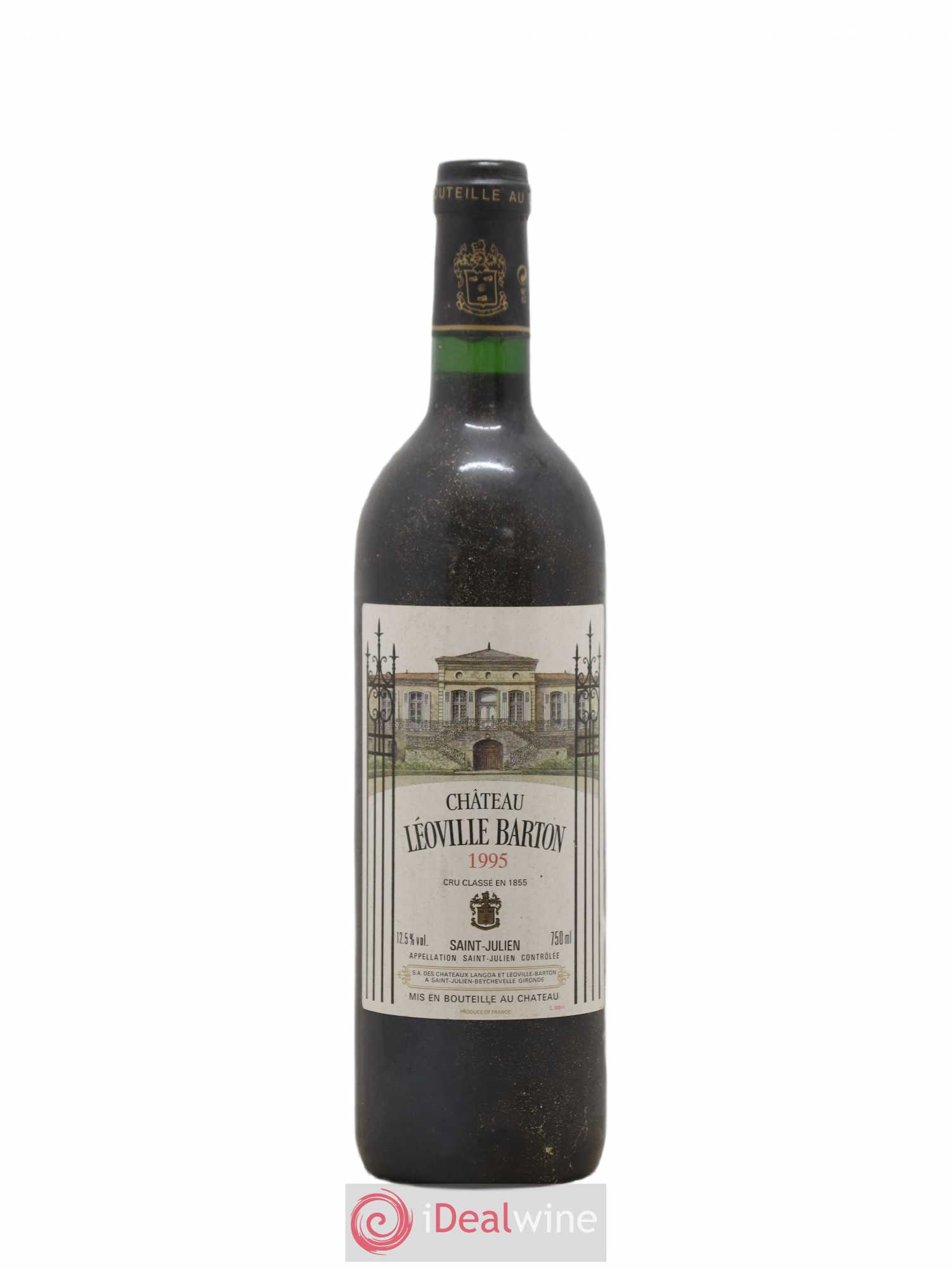 Château Léoville Barton 2ème Grand Cru Classé 1995 - Lot de 1 bouteille - 0