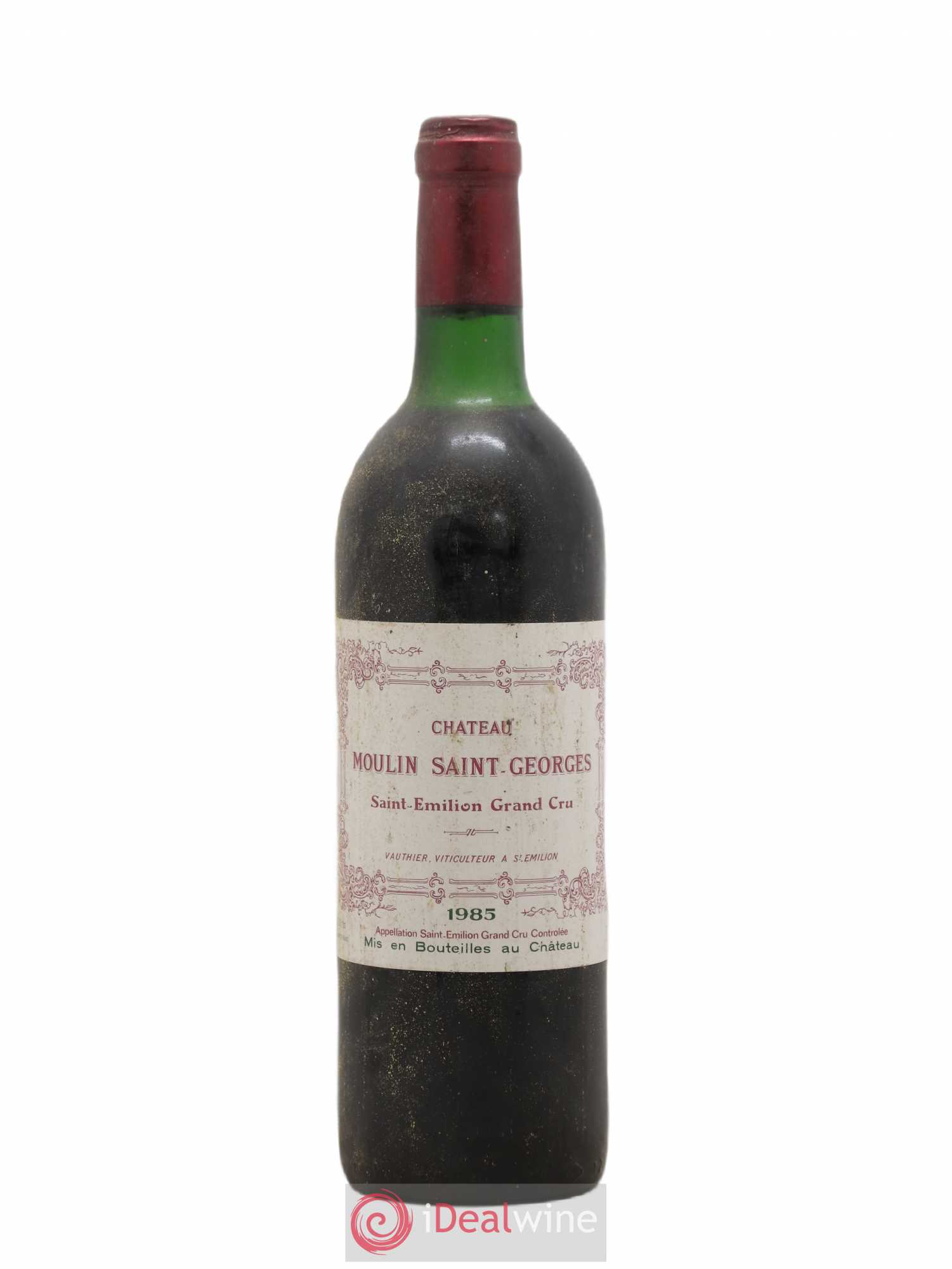 Château Moulin Saint Georges 1985 - Lot de 1 bouteille - 0