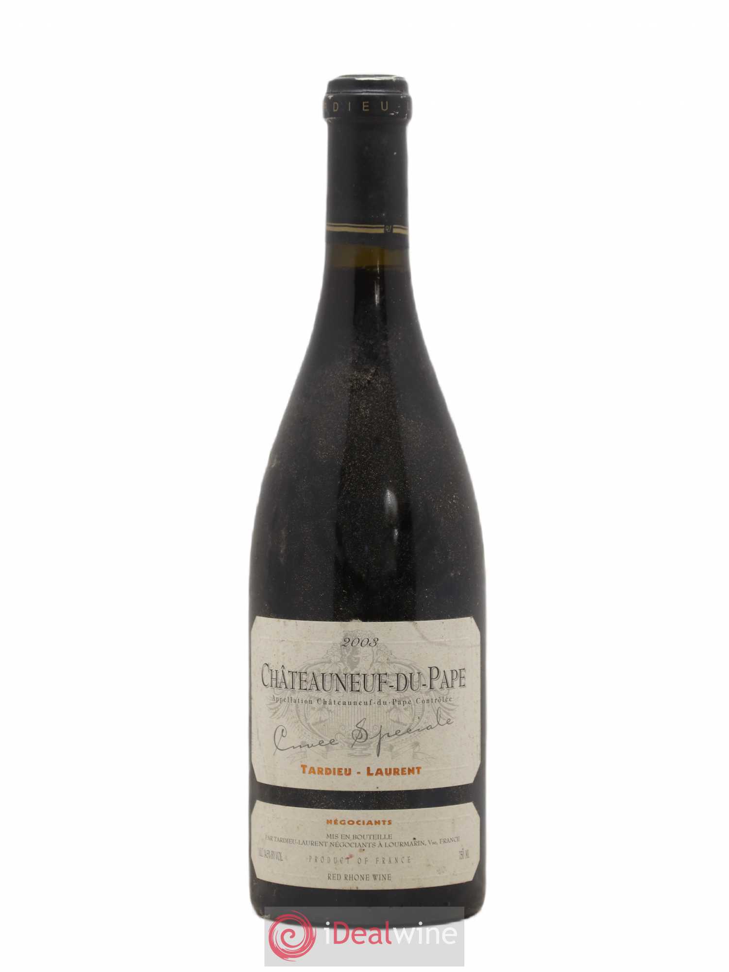 Châteauneuf-du-Pape Domaine Tardieu-Laurent Famille Tardieu 2003 - Lot de 1 bouteille - 0