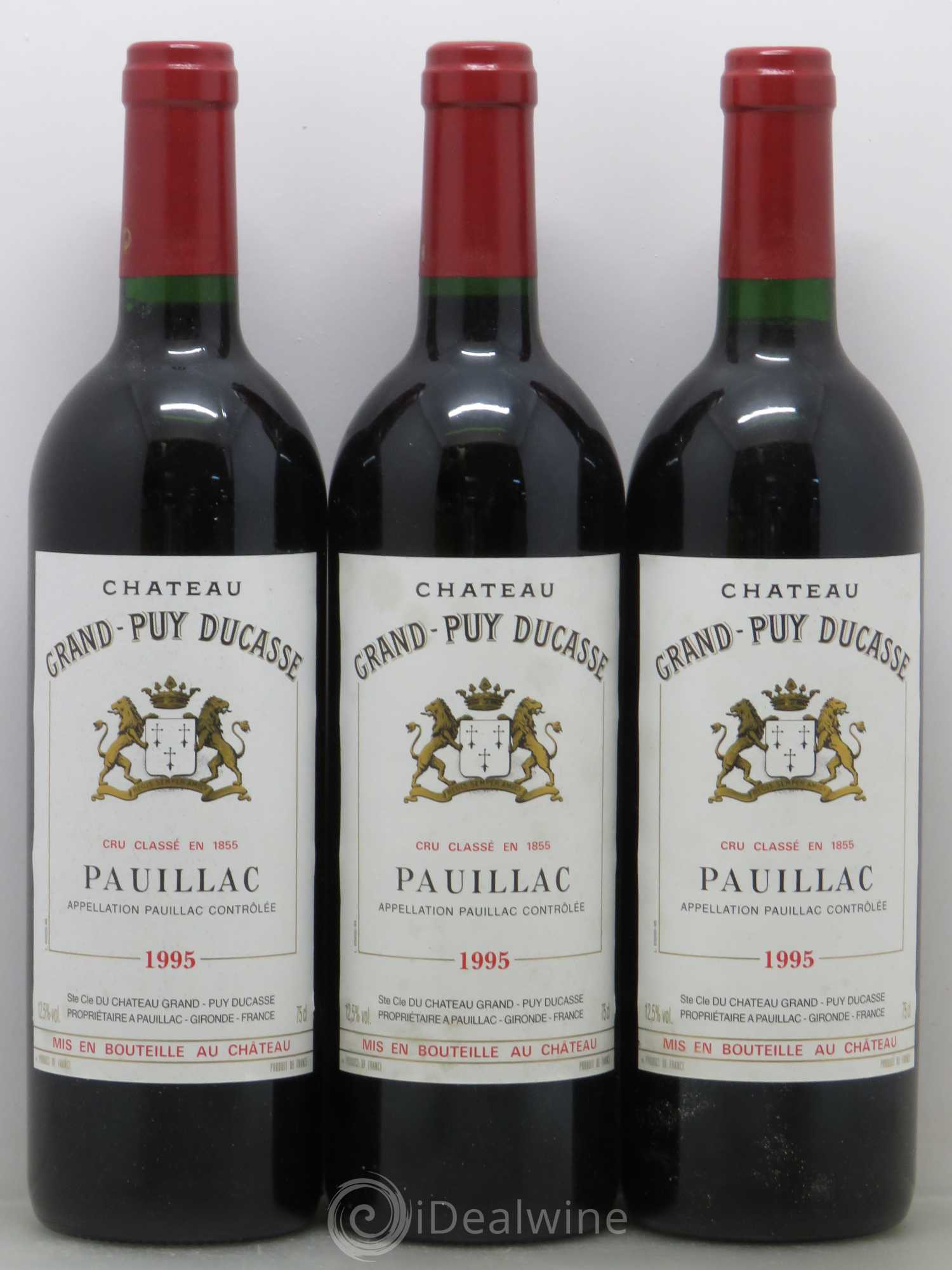Château Grand Puy Ducasse 5ème Grand Cru Classé 1995 - Lot de 12 bouteilles - 1