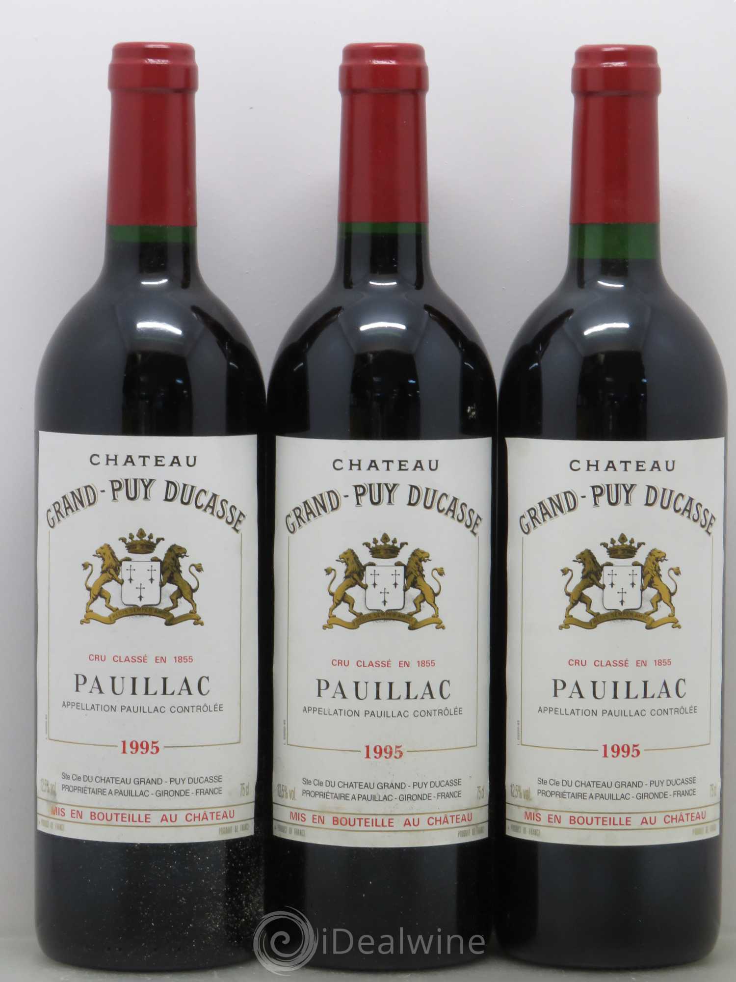 Château Grand Puy Ducasse 5ème Grand Cru Classé 1995 - Lot de 12 bouteilles - 3