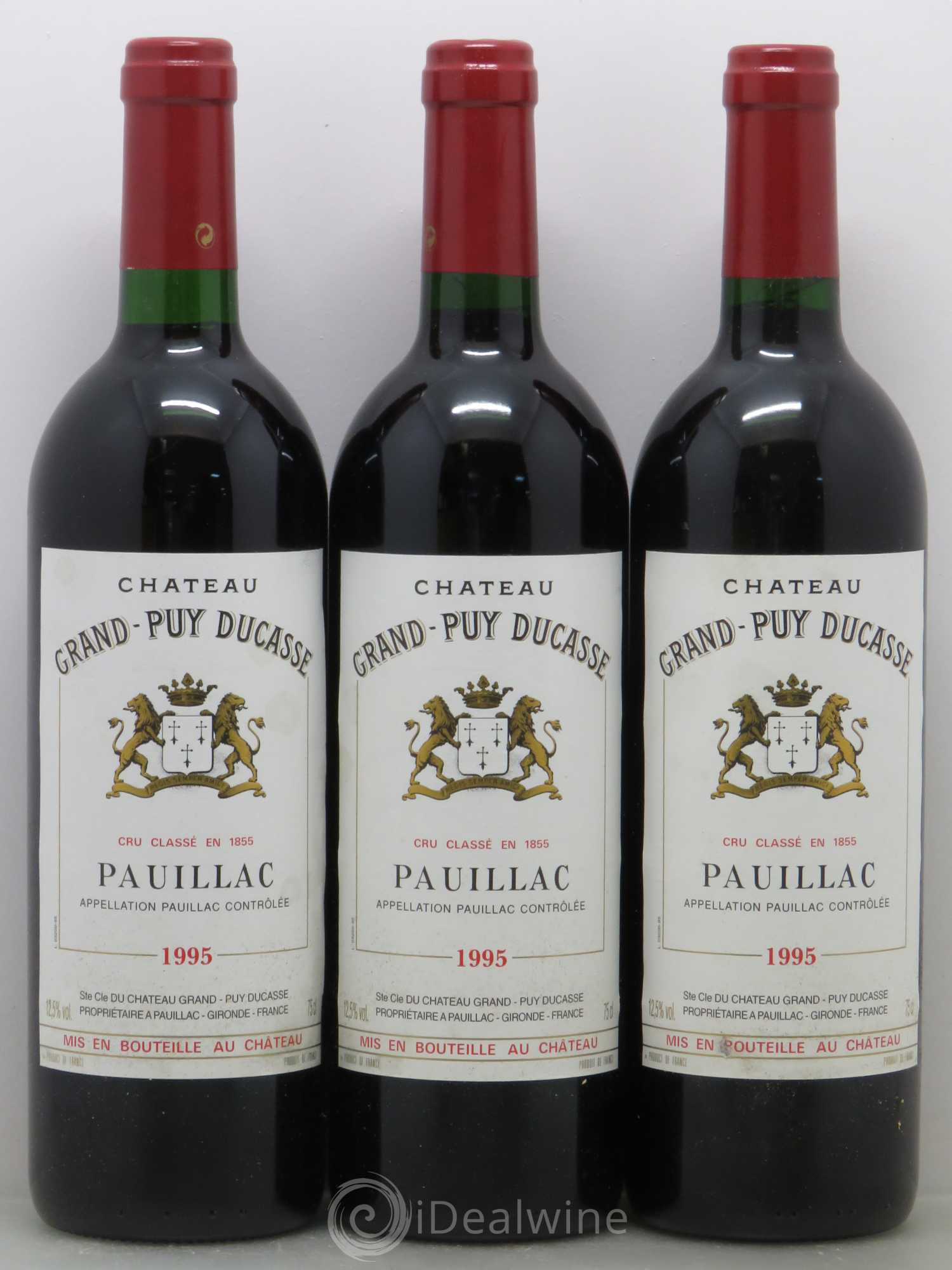 Château Grand Puy Ducasse 5ème Grand Cru Classé 1995 - Lot de 12 bouteilles - 4