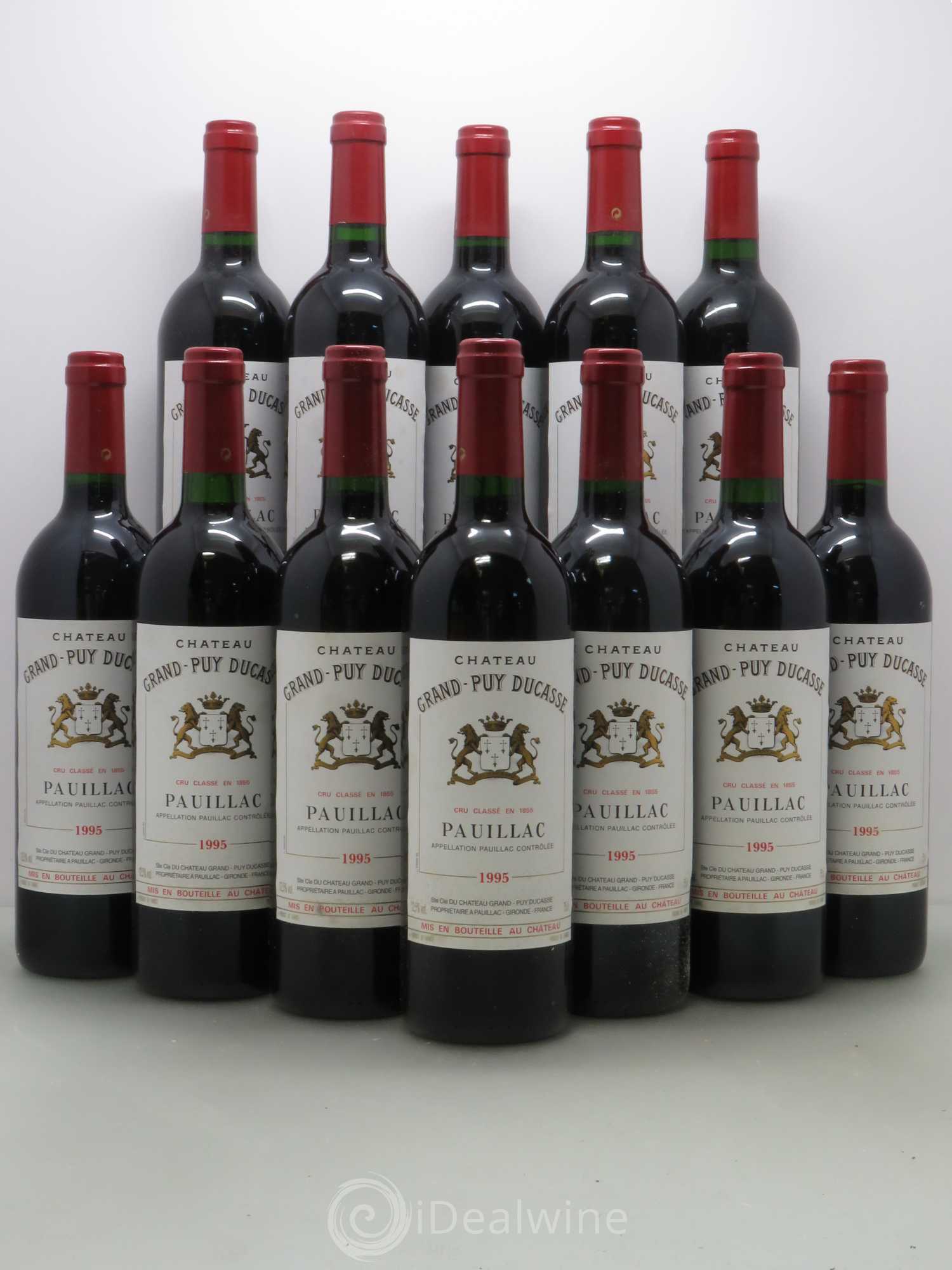 Château Grand Puy Ducasse 5ème Grand Cru Classé 1995 - Lot de 12 bouteilles - 0