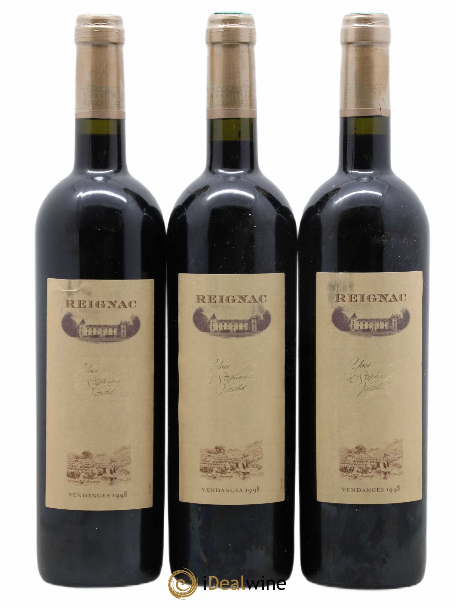 Grand vin de Reignac 1998 - Lot de 6 bouteilles - 1