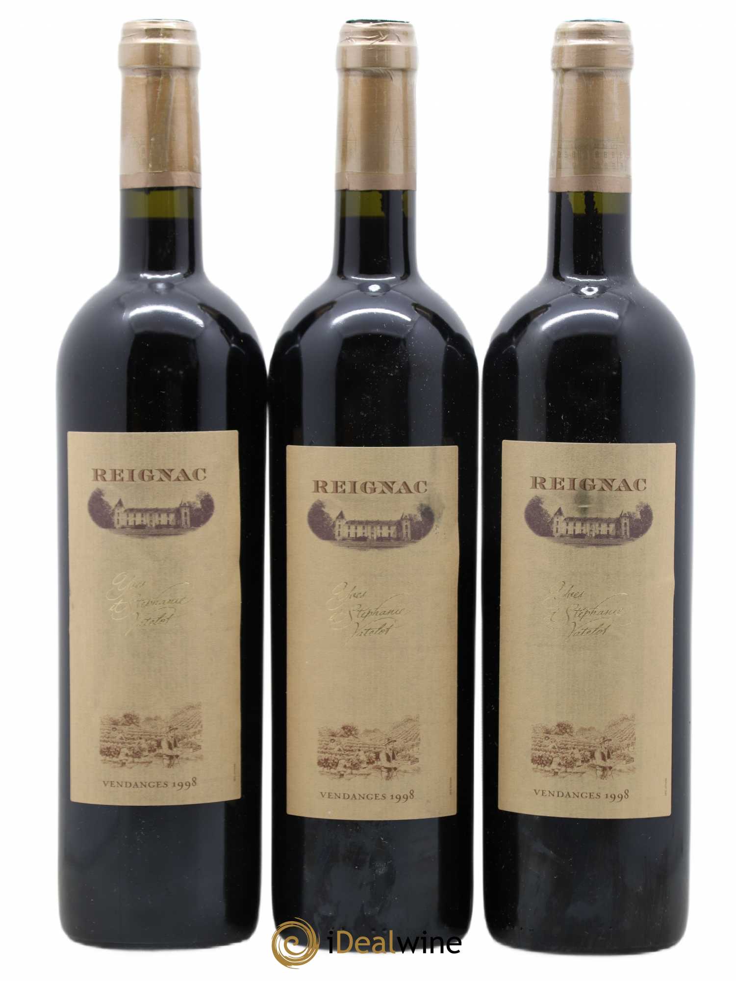 Grand vin de Reignac 1998 - Lot de 6 bouteilles - 2