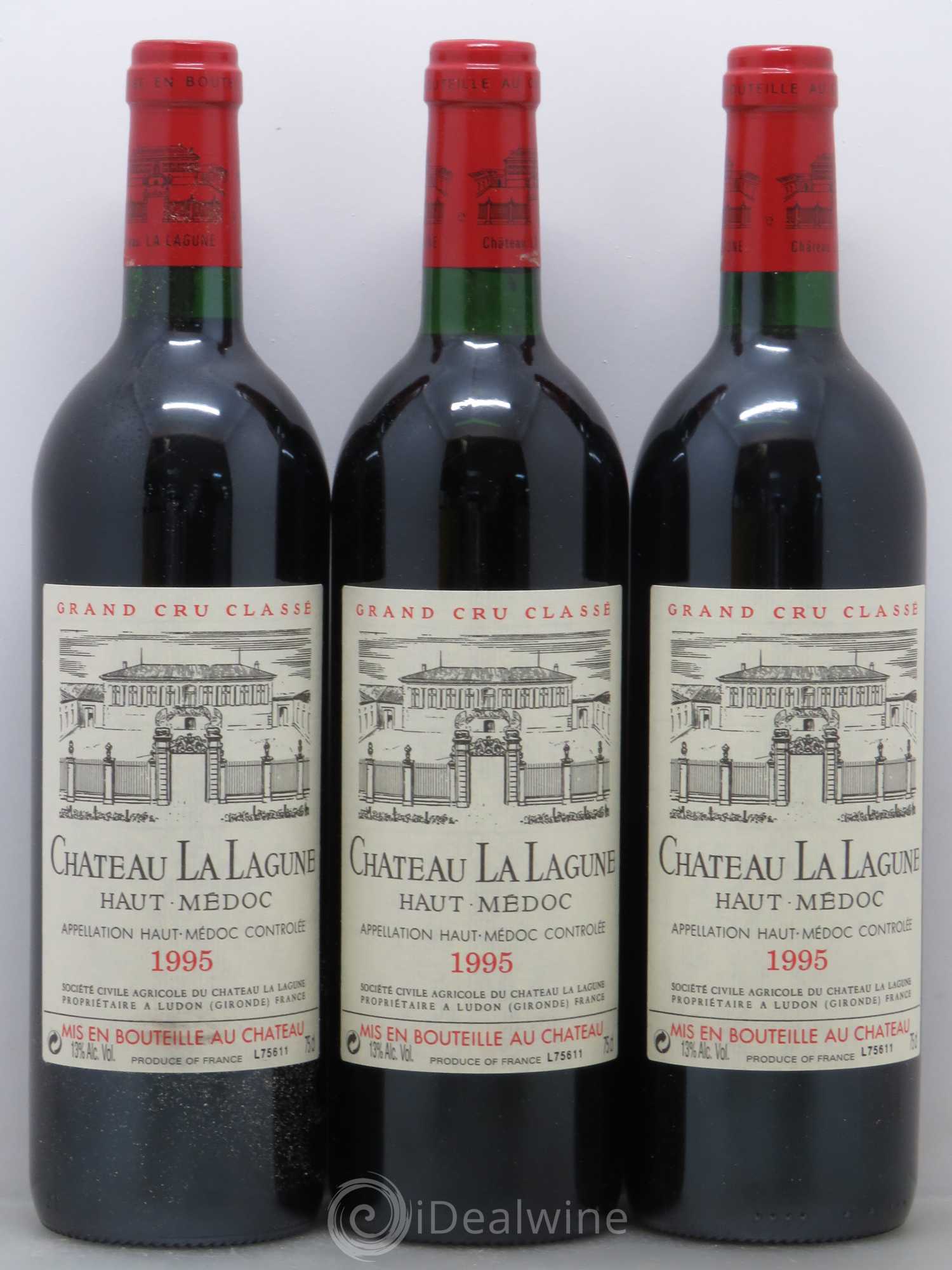 Château la Lagune 3ème Grand Cru Classé 1995 - Lot de 12 bouteilles - 2