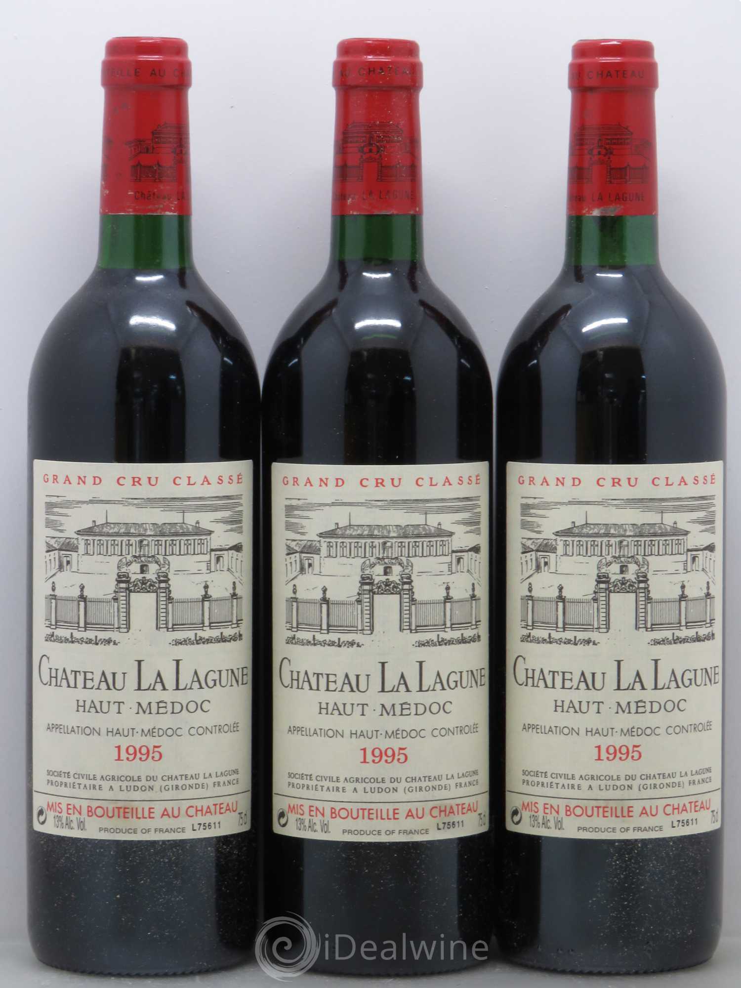 Château la Lagune 3ème Grand Cru Classé 1995 - Lot de 12 bouteilles - 3