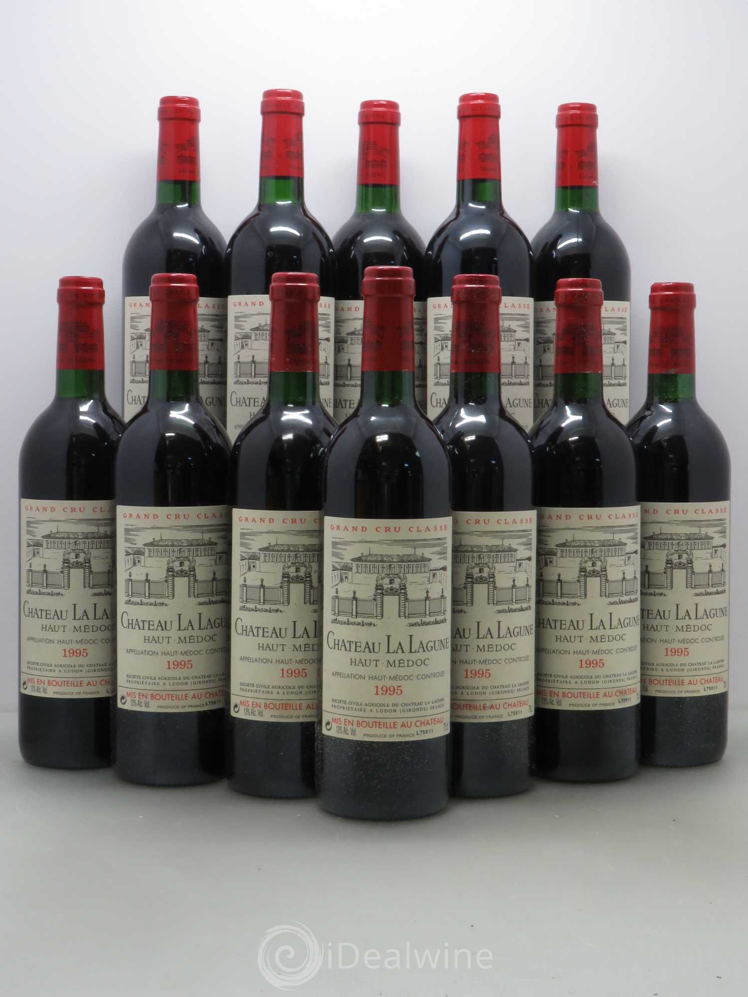 Château la Lagune 3ème Grand Cru Classé 1995 - Lot de 12 bouteilles - 0