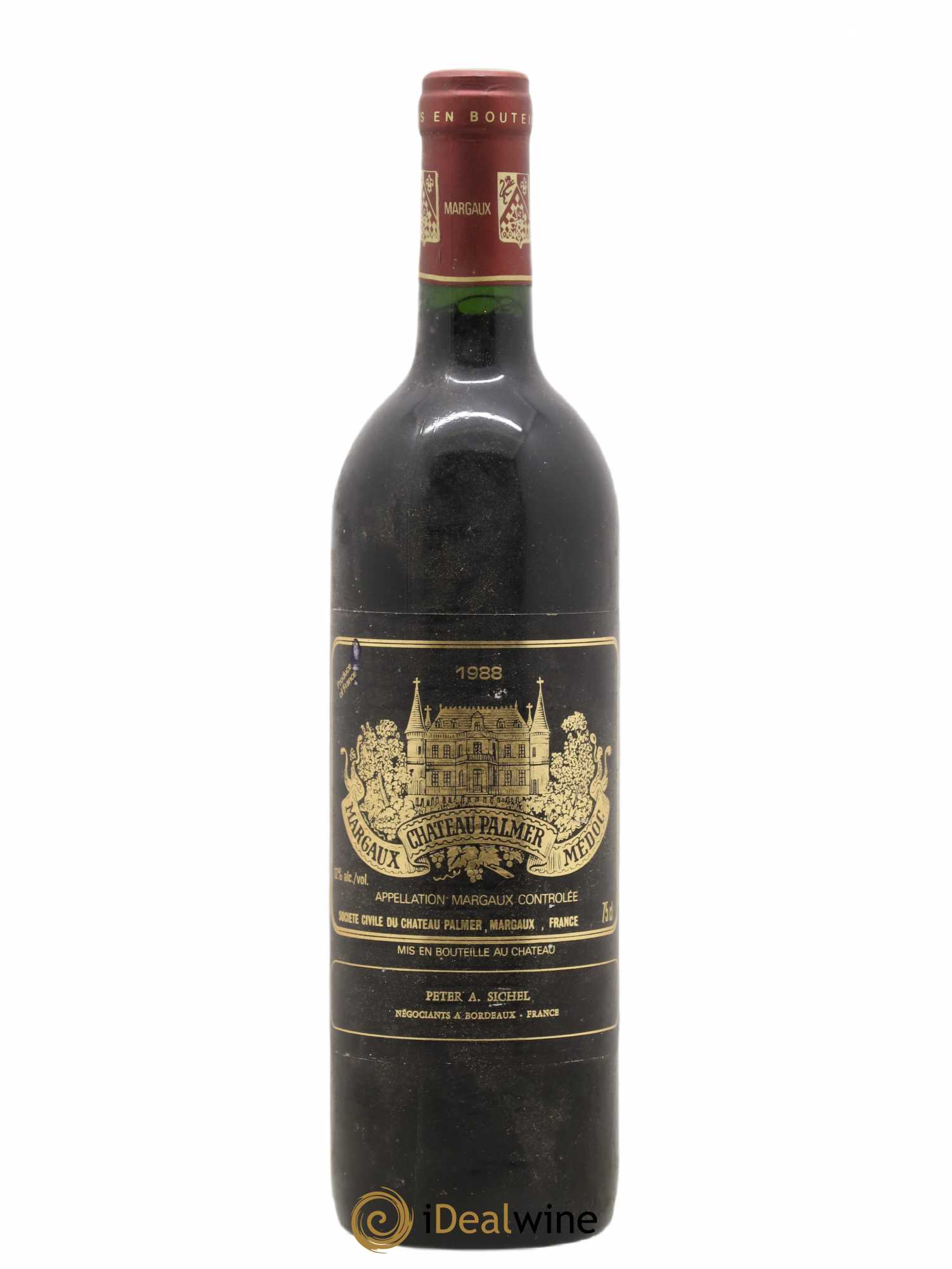 Château Palmer 3ème Grand Cru Classé 1988 - Lot de 1 bouteille - 0