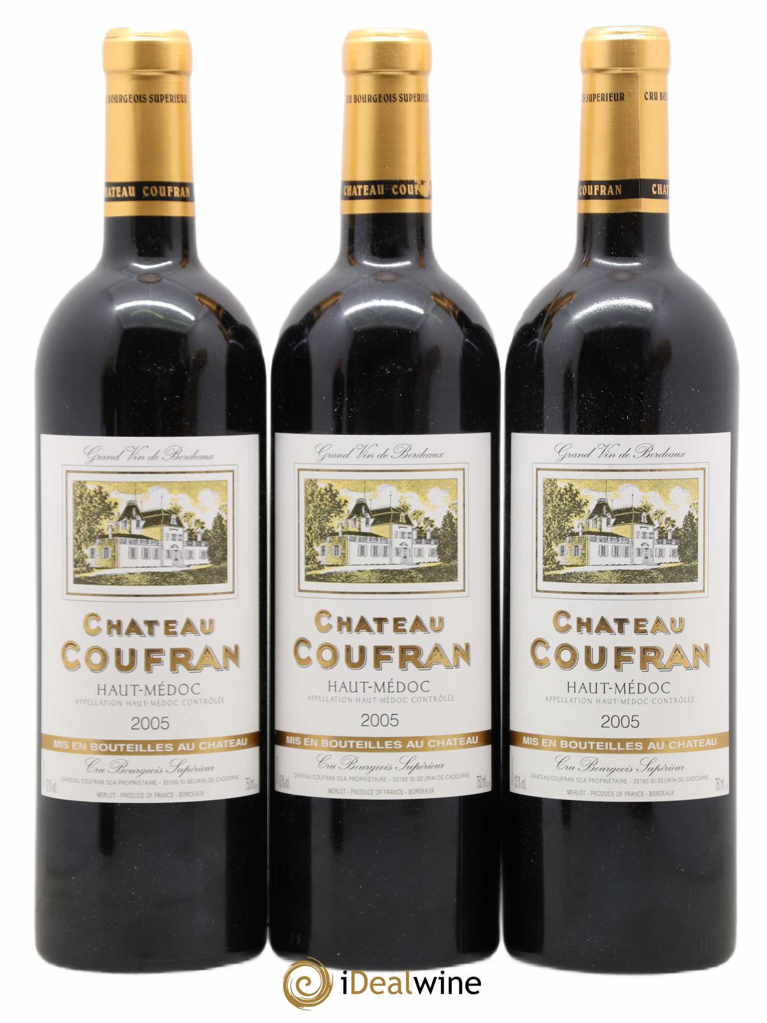 Château Coufran Cru Bourgeois (sans prix de réserve) 2005 - Lot de 12 bouteilles - 1