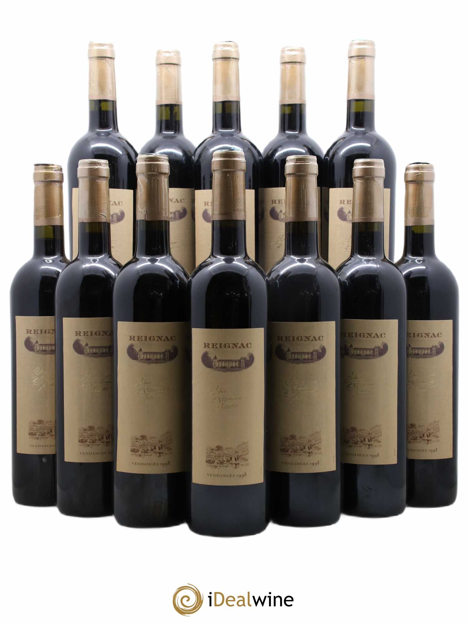 Grand vin de Reignac (sans prix de réserve) 1998 - Lot de 12 bouteilles - 0