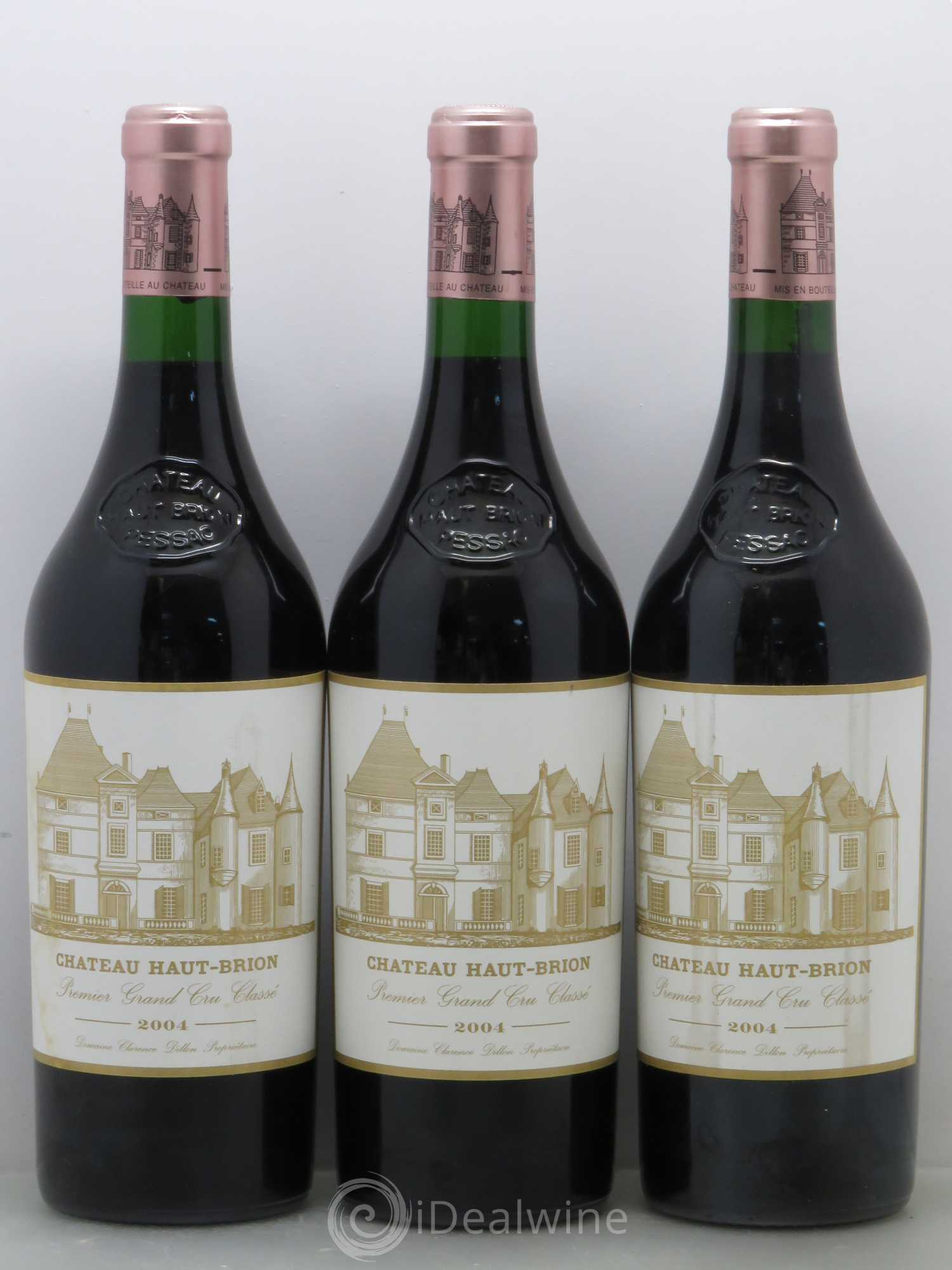 Château Haut Brion 1er Grand Cru Classé 2004 - Lot de 12 bouteilles - 1
