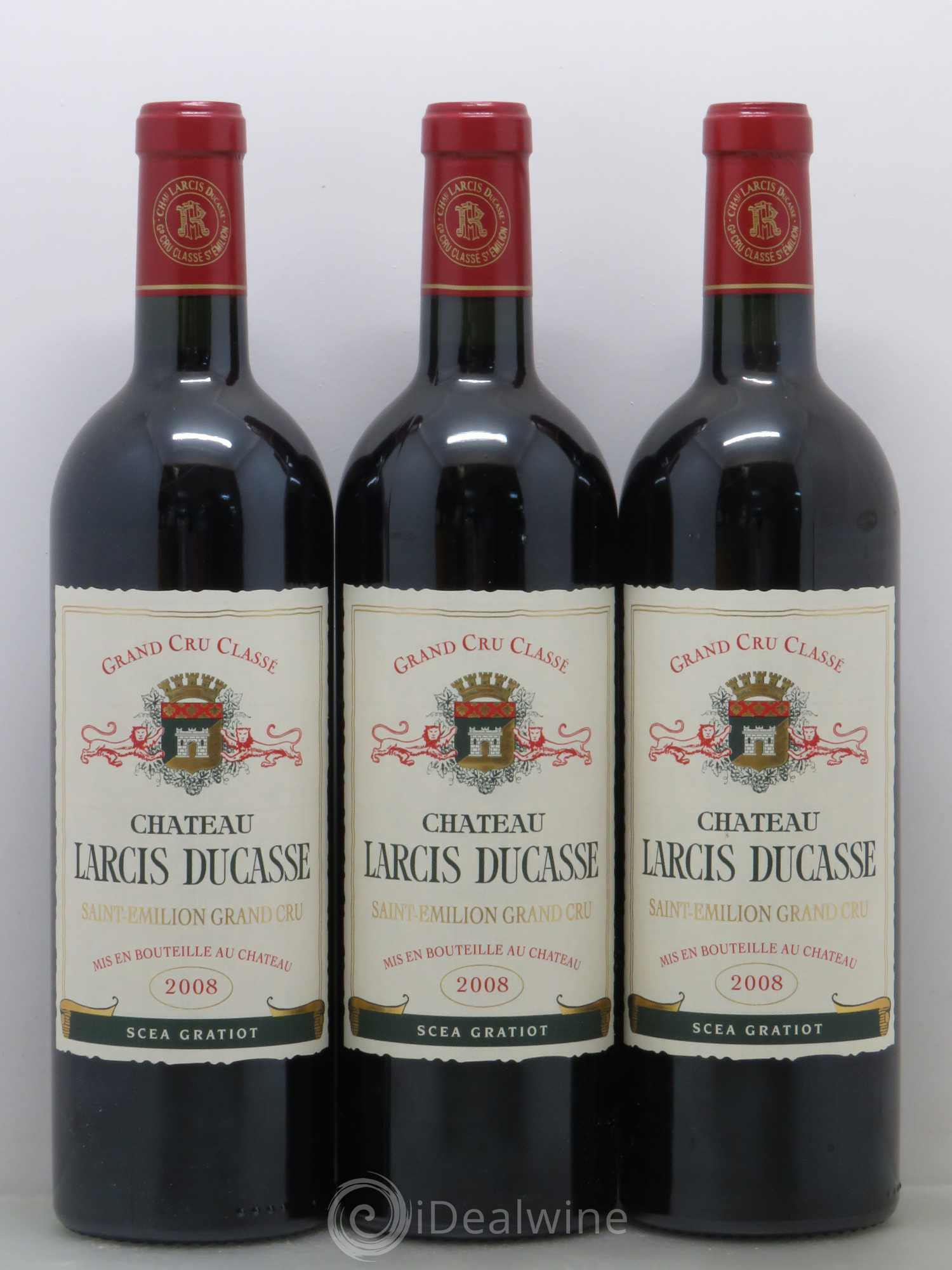 Château Larcis Ducasse 1er Grand Cru Classé B 2008 - Lot de 6 bouteilles - 2