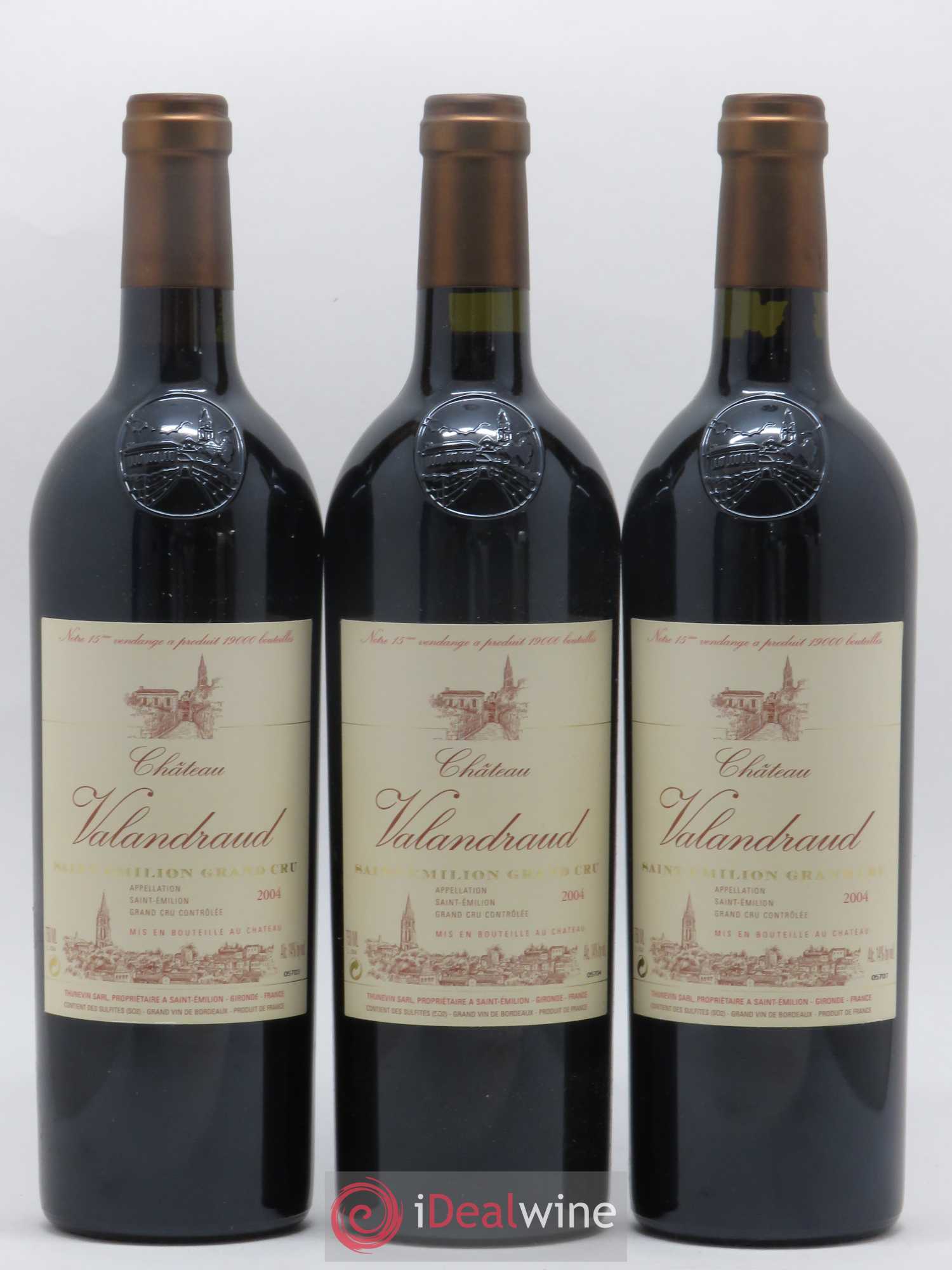 Château de Valandraud 2004 - Lot de 6 bouteilles - 2
