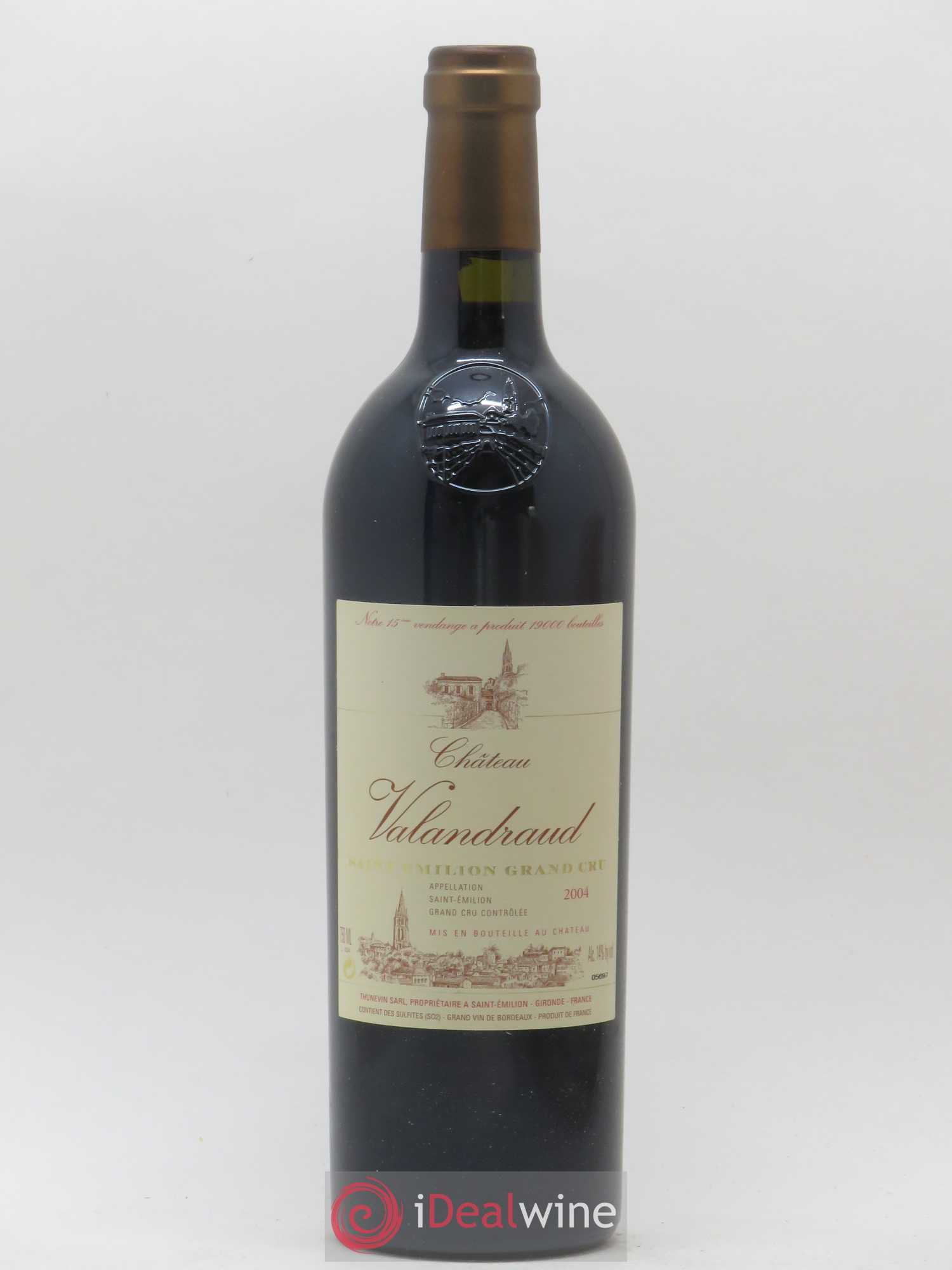 Château de Valandraud 2004 - Lot de 1 bouteille - 0