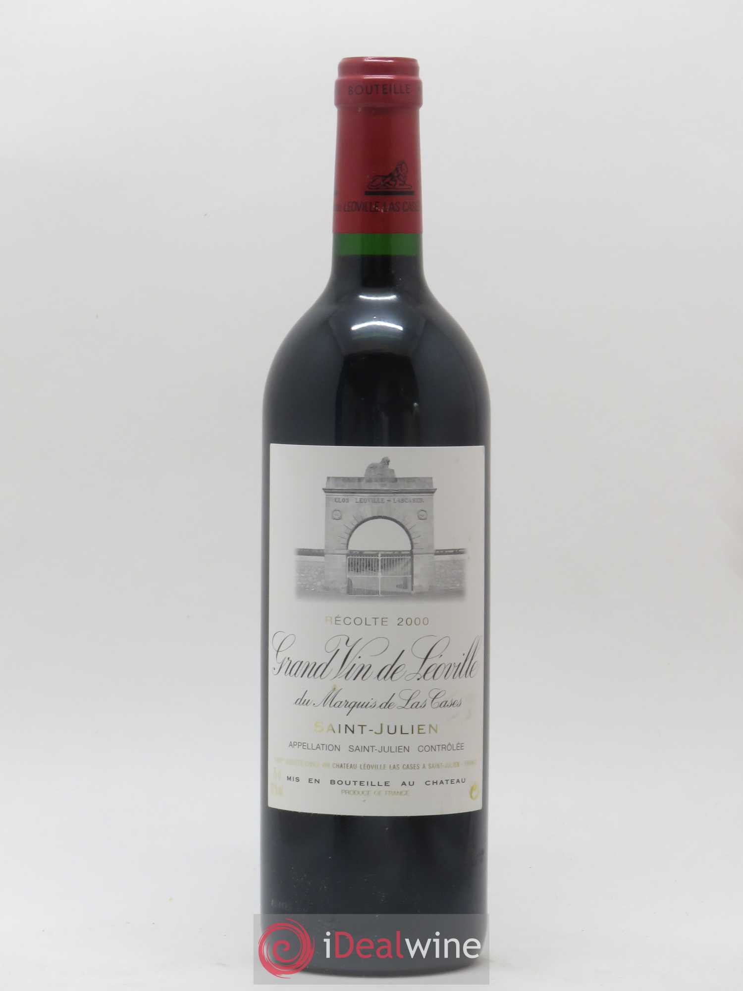 Château Léoville Las Cases 2ème Grand Cru Classé 2000 - Lot de 1 bouteille - 0