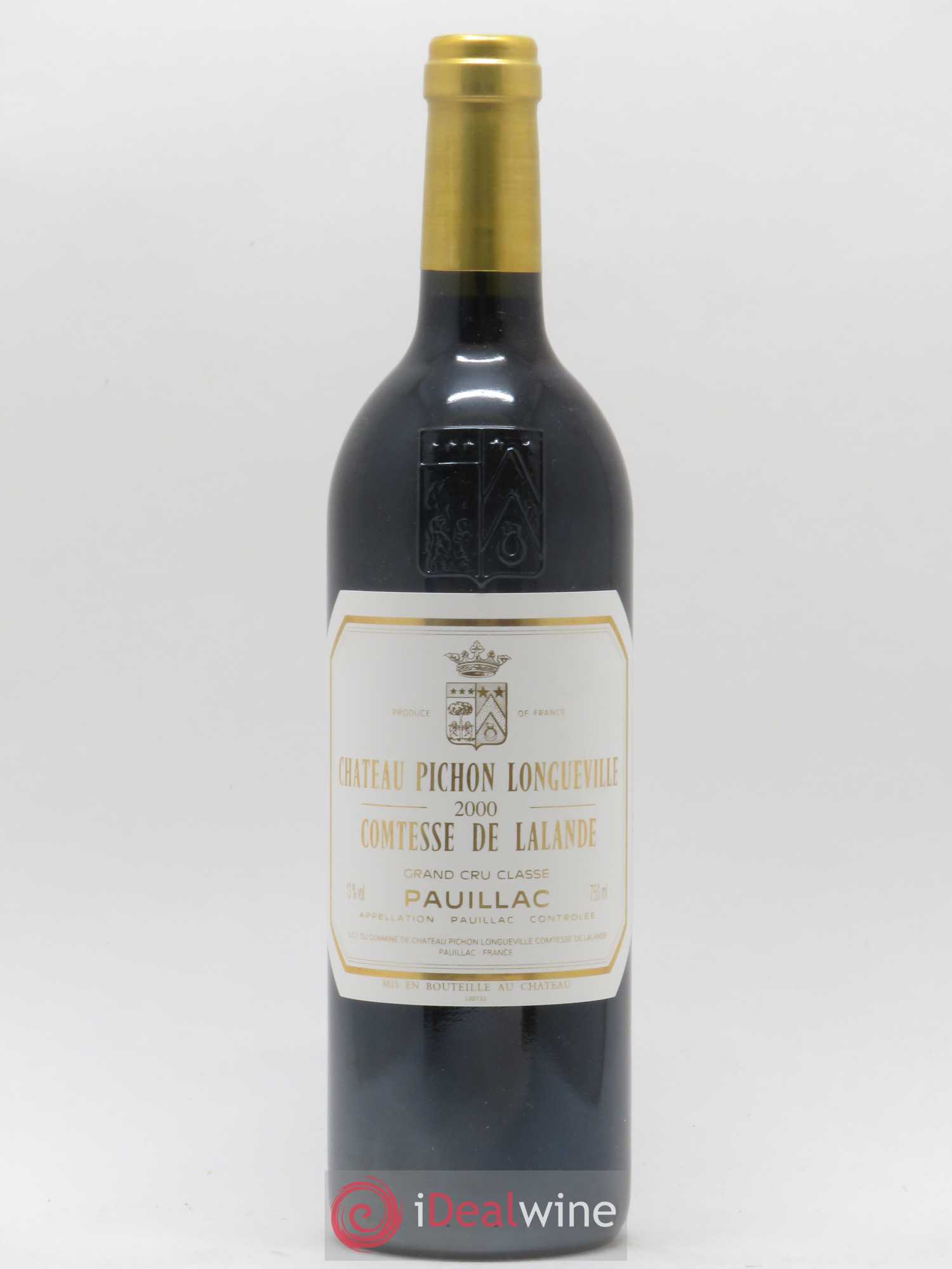 Château Pichon Longueville Comtesse de Lalande 2ème Grand Cru Classé 2000 - Lot de 1 bouteille - 0