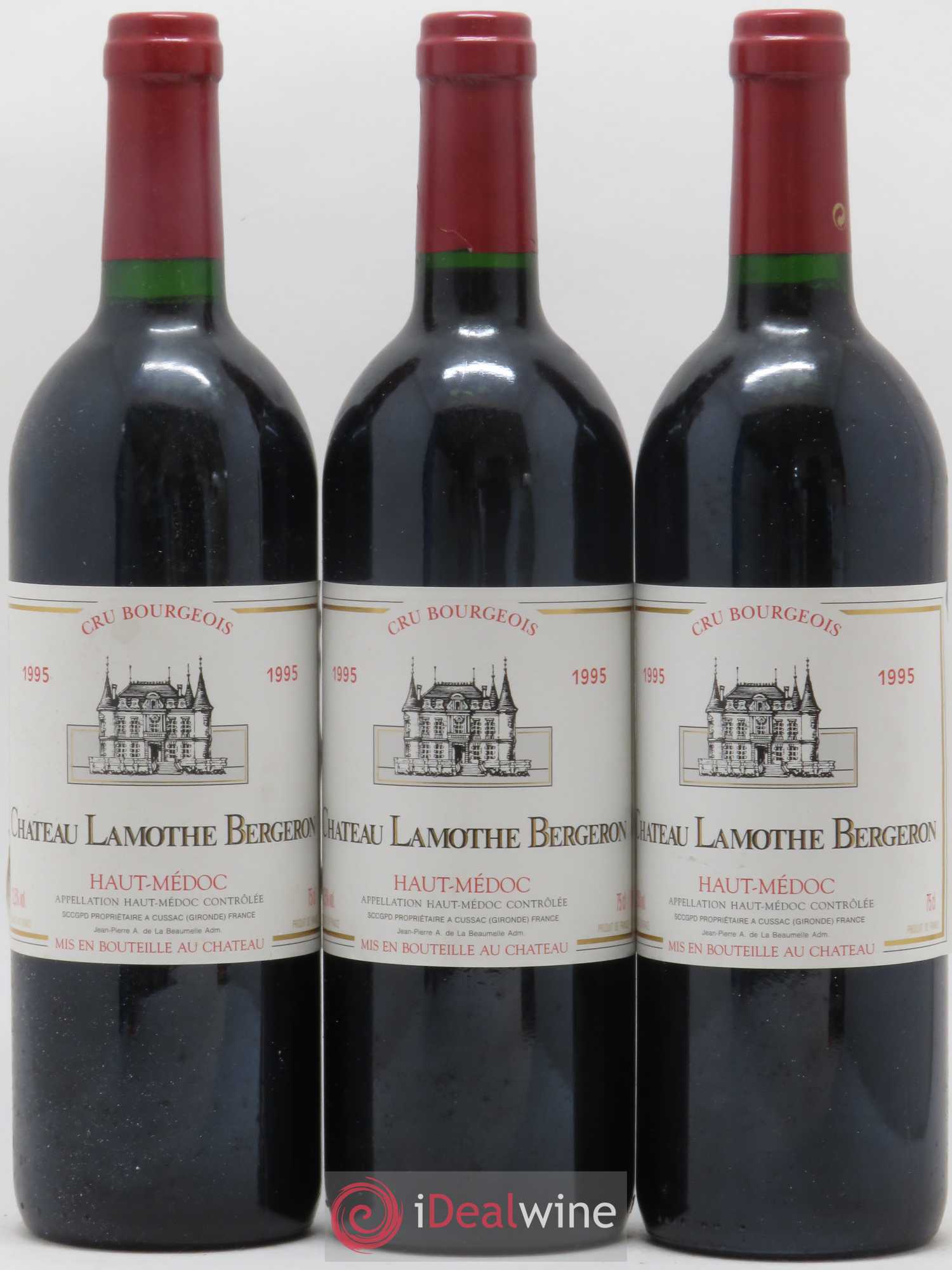 Château Lamothe Bergeron Cru Bourgeois 1995 - Lot de 12 bouteilles - 4