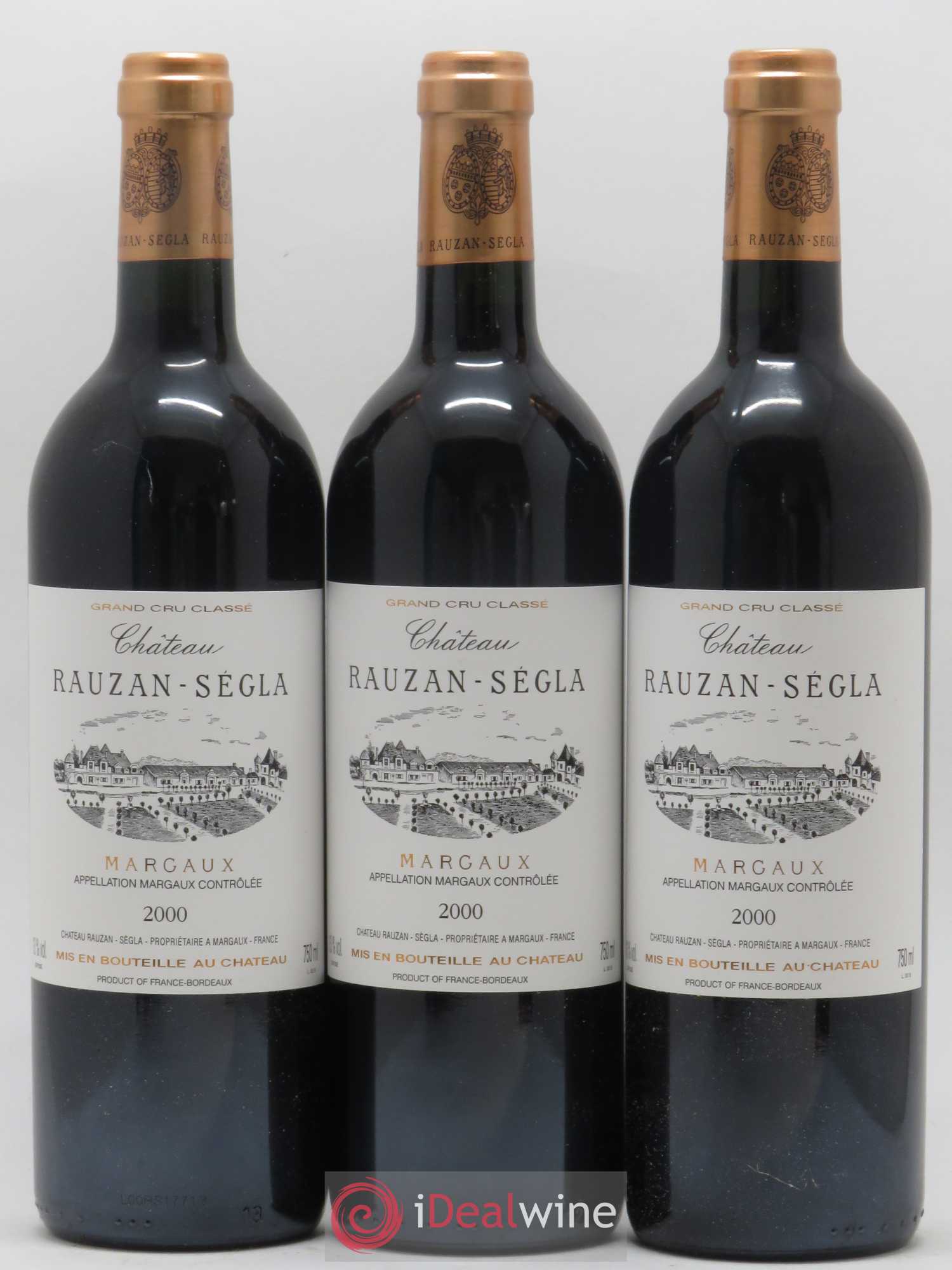 Château Rauzan Ségla Grand Cru Classé 2000 - Lot de 12 bouteilles - 4