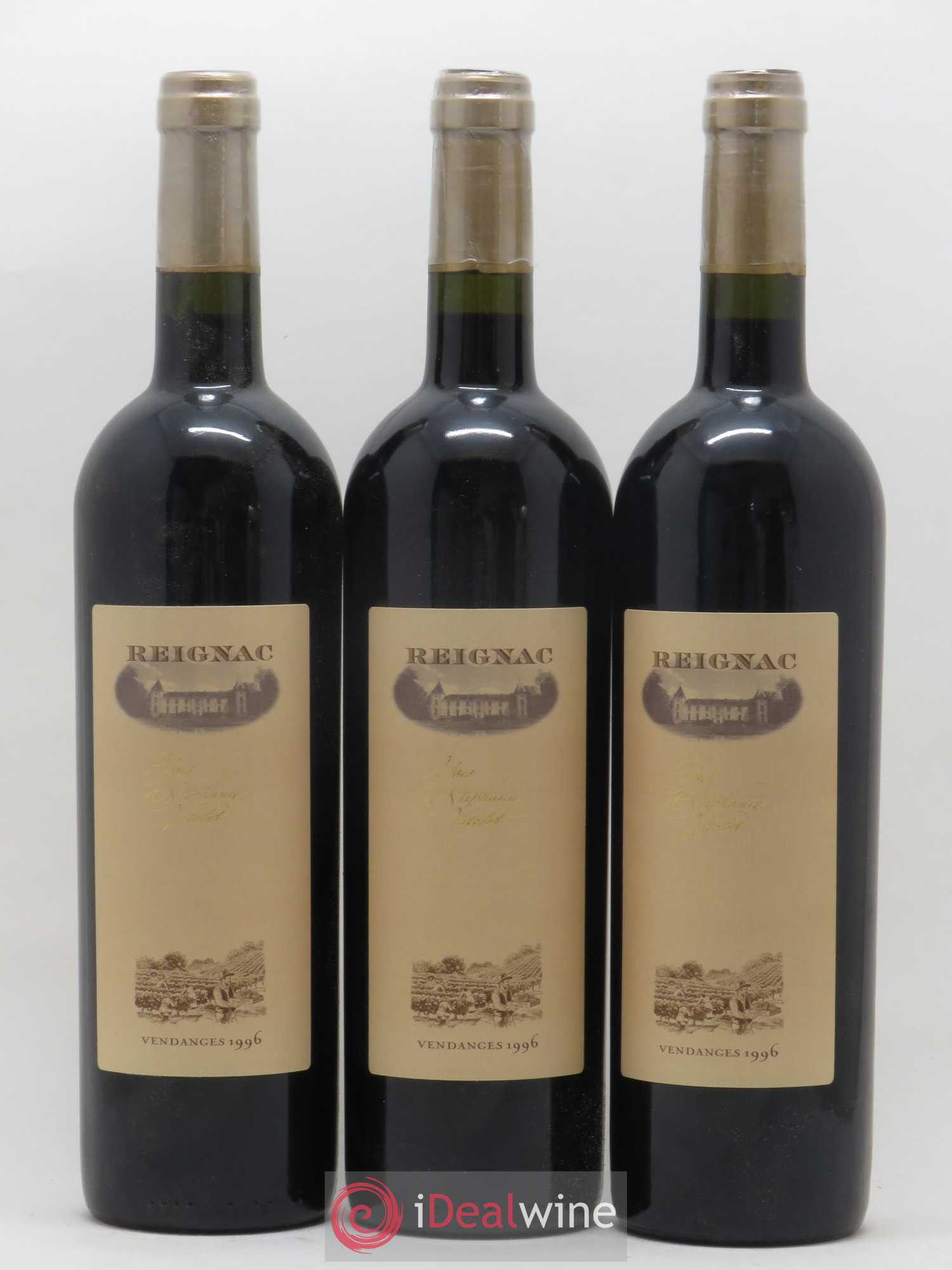 Grand vin de Reignac Cuvée Spéciale 1996 - Lot de 12 bouteilles - 1