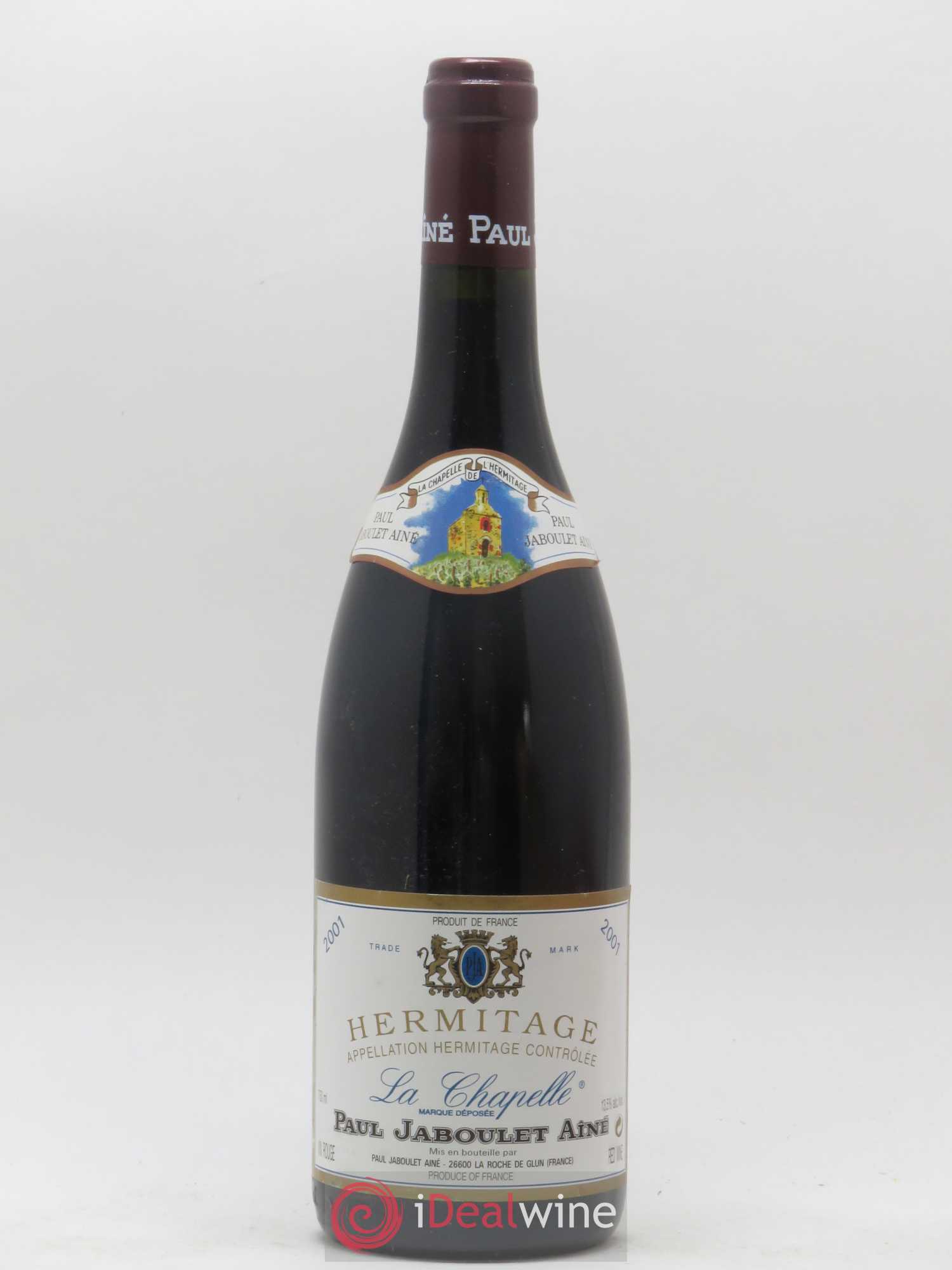 Hermitage La Chapelle Paul Jaboulet Ainé 2001 - Lot de 1 bouteille - 0