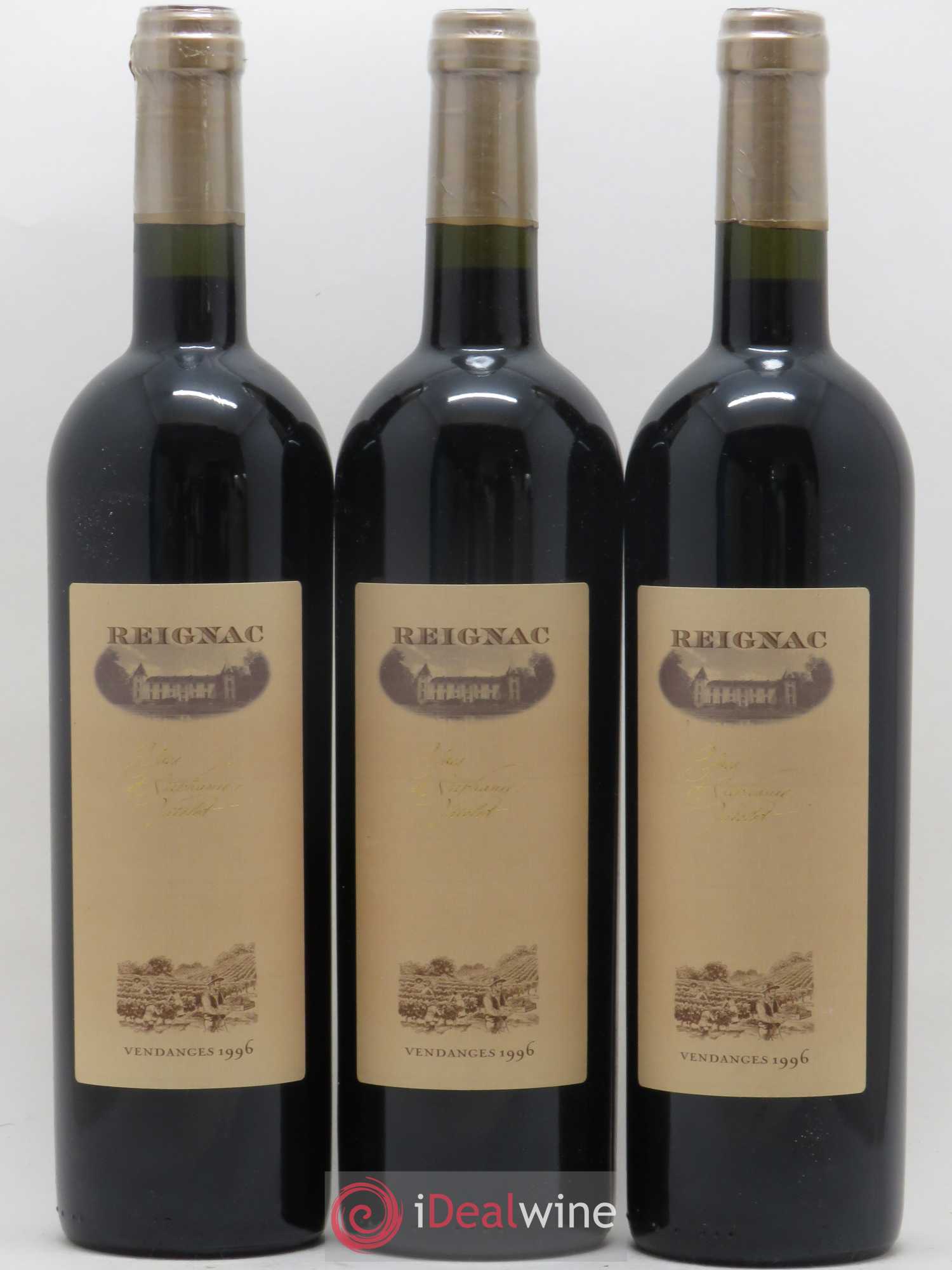 Grand vin de Reignac 1996 - Lot de 6 bouteilles - 1