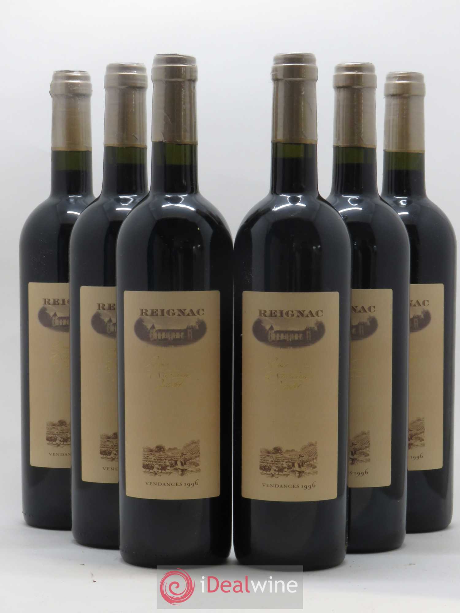 Grand vin de Reignac 1996 - Lot de 6 bouteilles - 0
