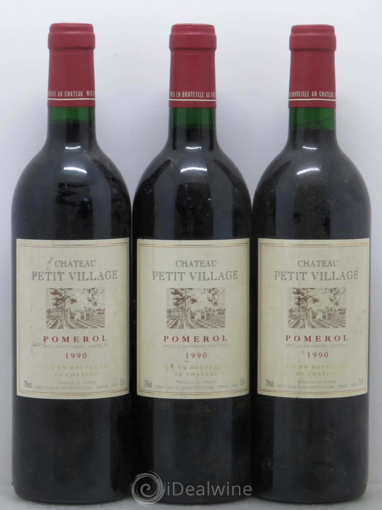 Château Petit Village 1990 - Lot de 6 bouteilles - 1