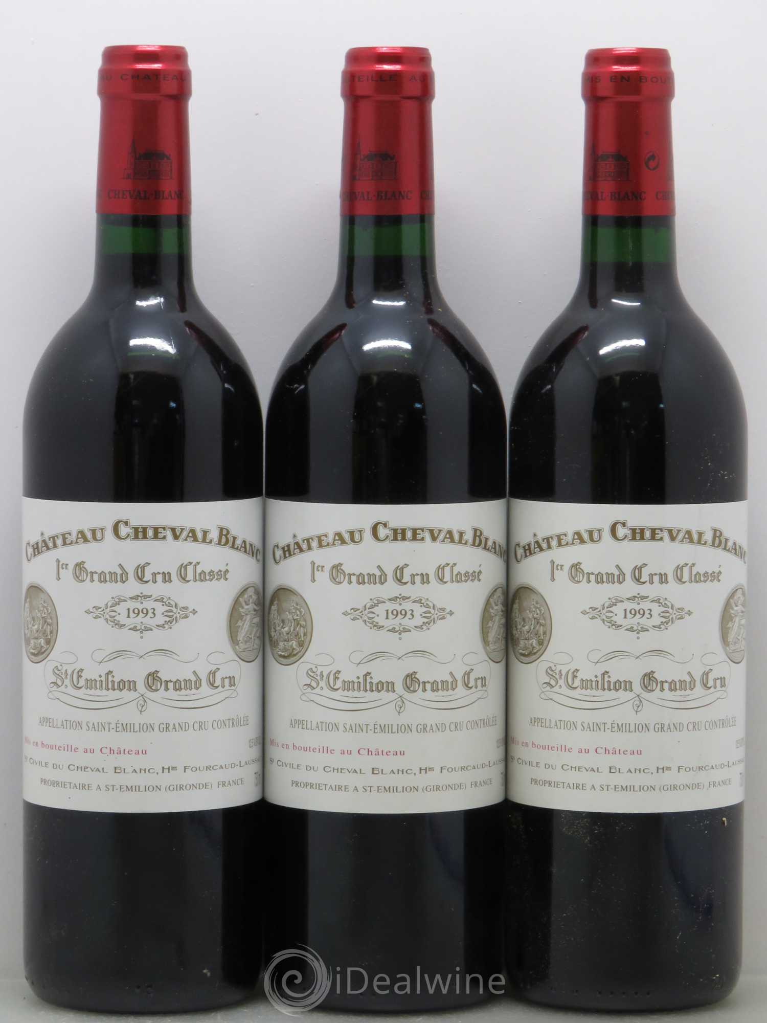 Château Cheval Blanc 1er Grand Cru Classé A 1993 - Lot de 6 bouteilles - 2