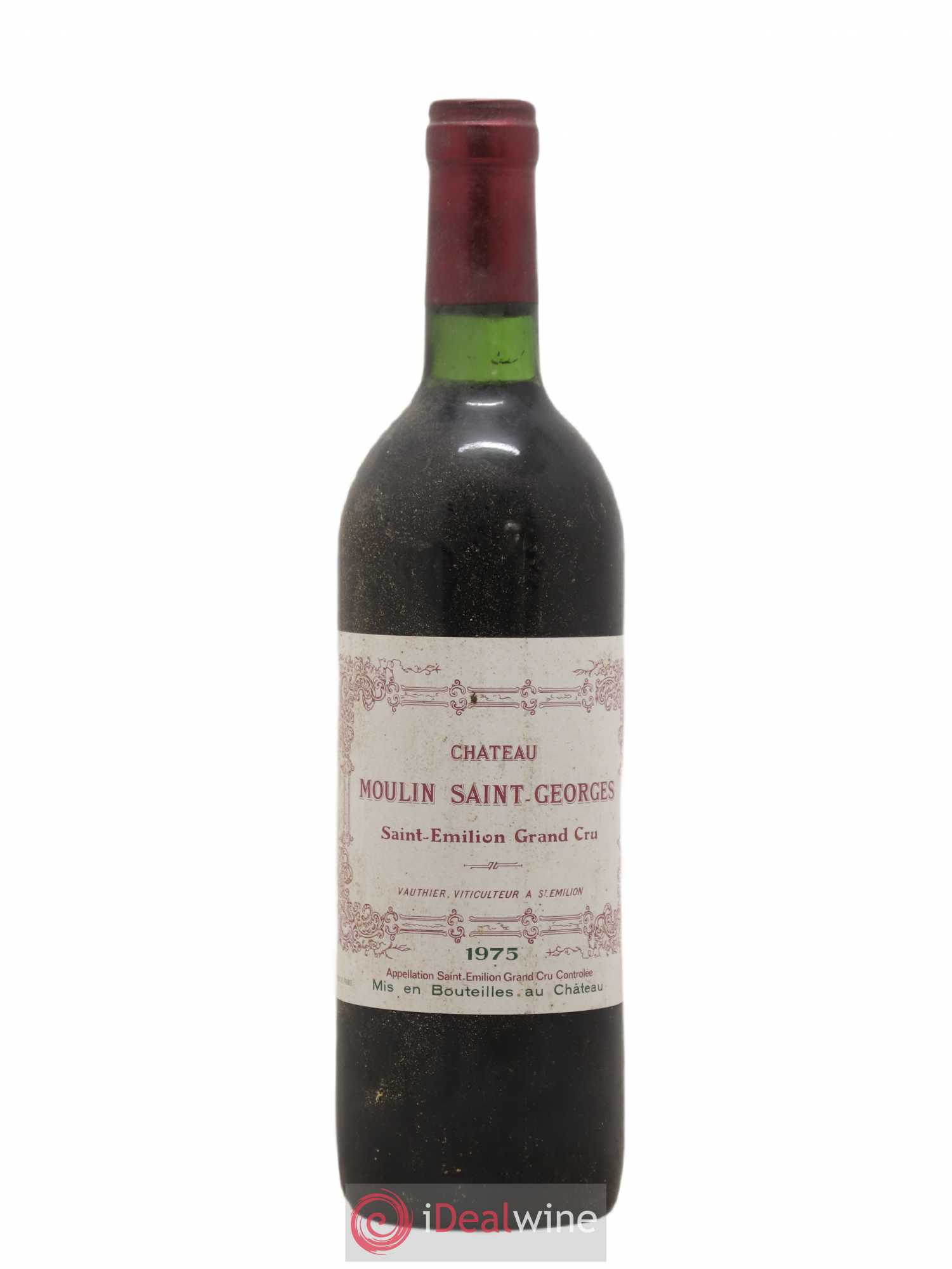 Château Moulin Saint Georges 1975 - Lot de 1 bouteille - 0