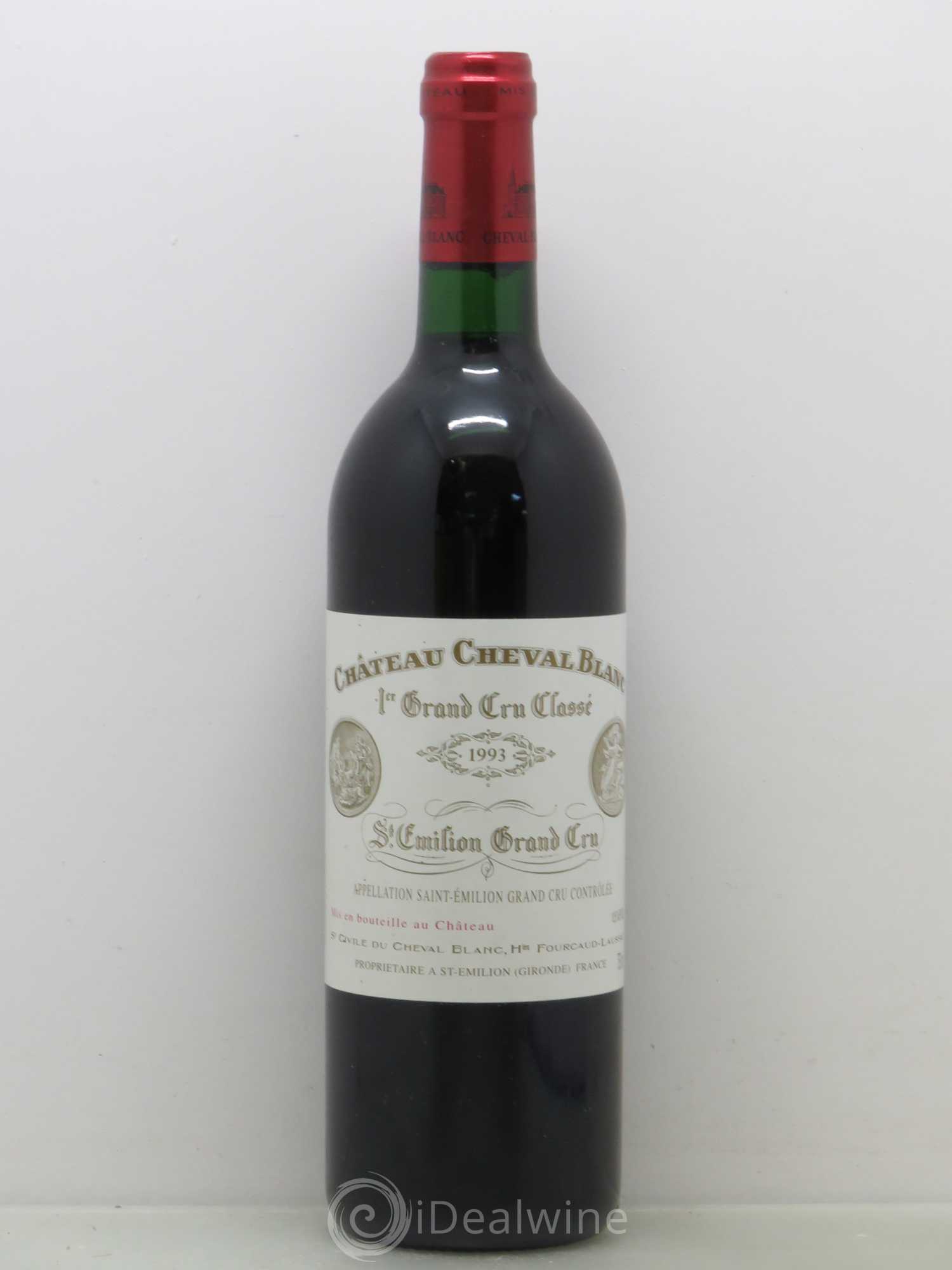 Château Cheval Blanc 1er Grand Cru Classé A 1993 - Lot de 1 bouteille - 0