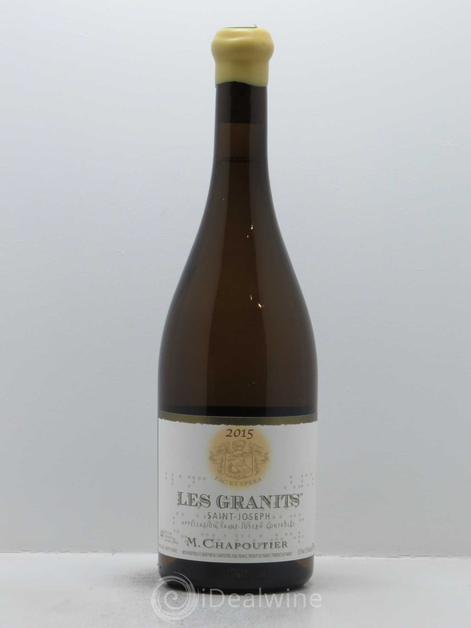 Saint-Joseph Les Granits Chapoutier 2015 - Lot de 1 bouteille - 0