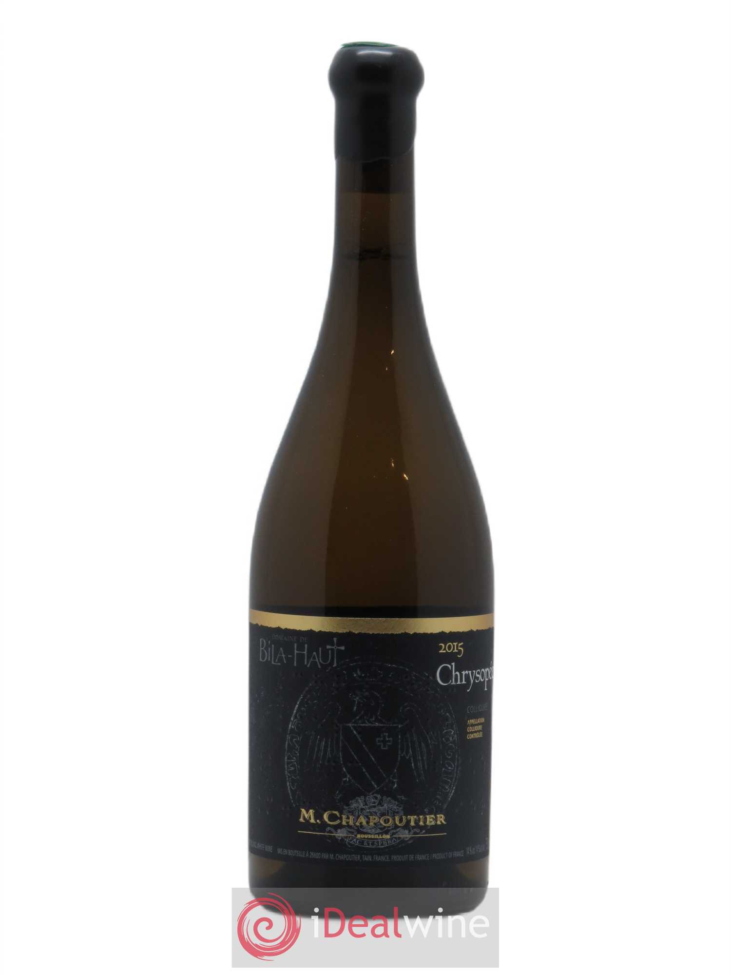 Collioure Bila-Haut (Domaine) Chrysopee Chapoutier 2015 - Lot de 1 bouteille - 0