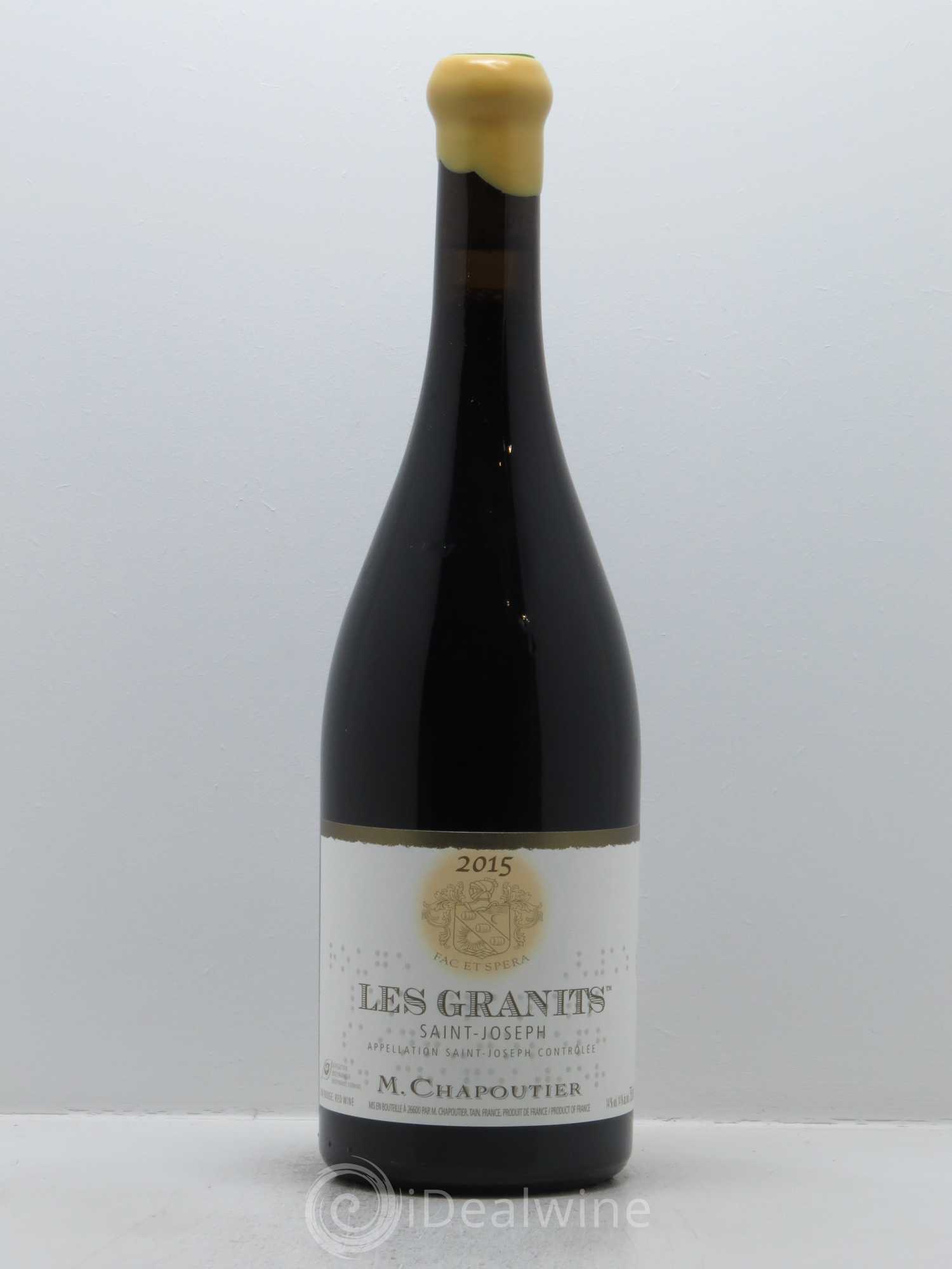 Saint-Joseph Les Granits Chapoutier 2015 - Lot de 1 bouteille - 0