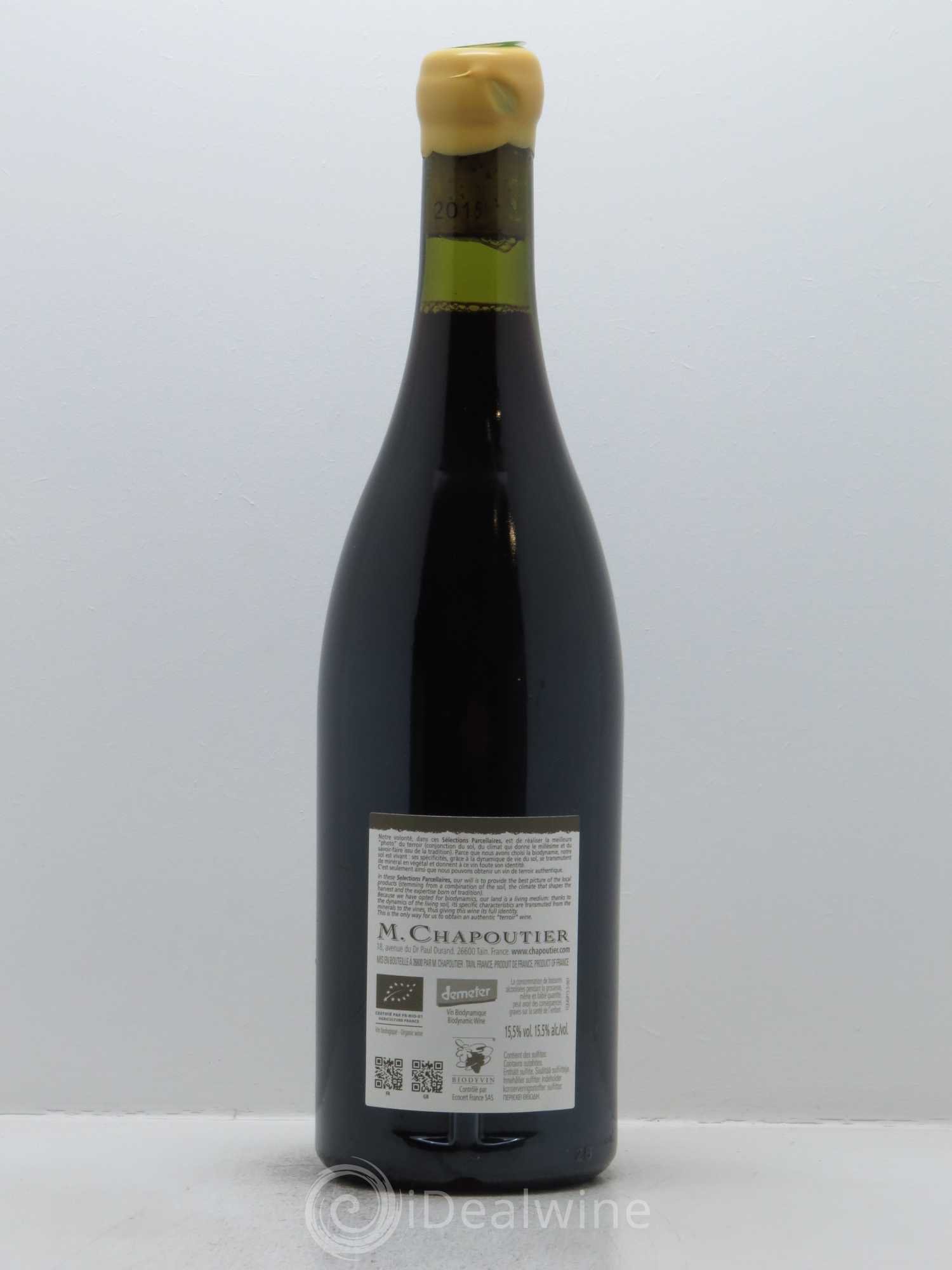 Châteauneuf-du-Pape Barbe Rac Chapoutier 2015 - Lot de 1 bouteille - 1
