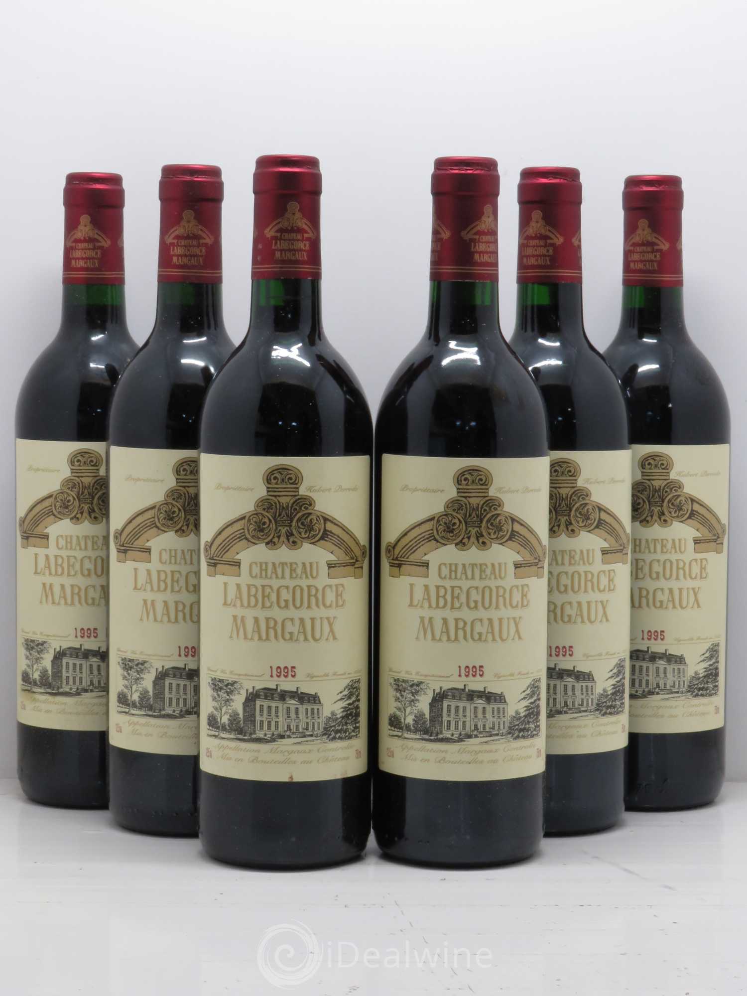 Château Labegorce Cru Bourgeois 1995 - Lot de 6 bouteilles - 0