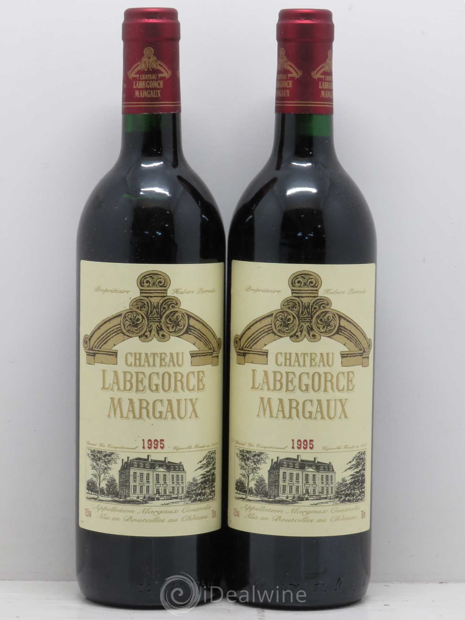 Château Labegorce Cru Bourgeois 1995 - Lot de 2 bouteilles - 0