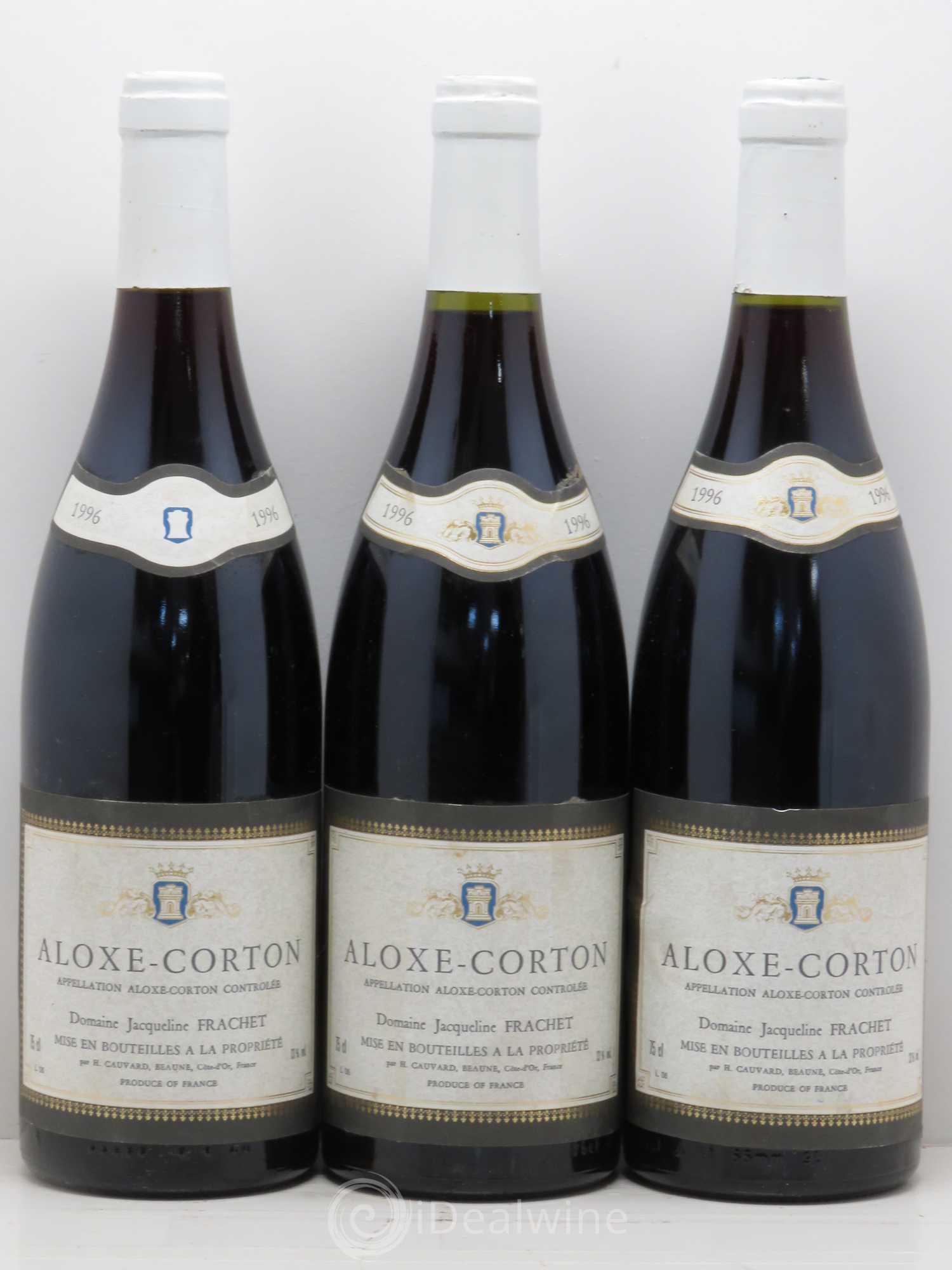 Aloxe-Corton Domaine Jacqueline Frachet 1996 - Posten von 6 Flaschen - 1