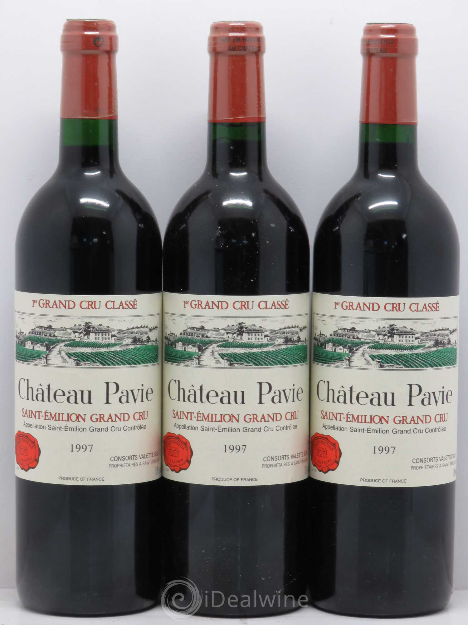 Château Pavie 1er Grand Cru Classé A 1997 - Lotto di 12 bottiglie - 3