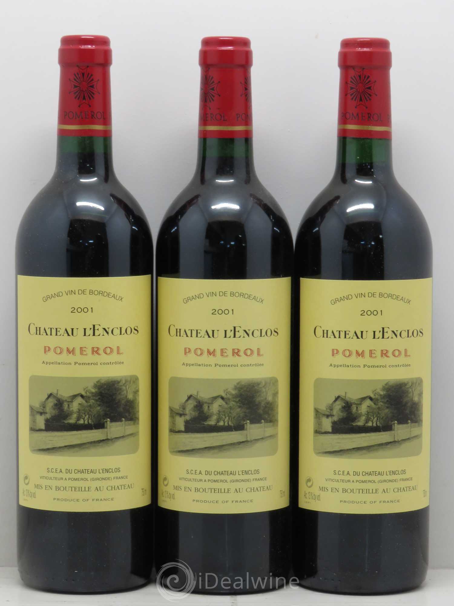 Château l' Enclos 2001 - Lot de 12 bouteilles - 2