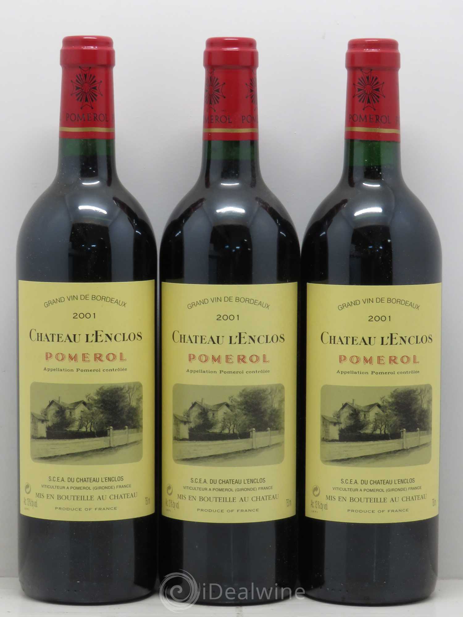 Château l' Enclos 2001 - Lot de 12 bouteilles - 3