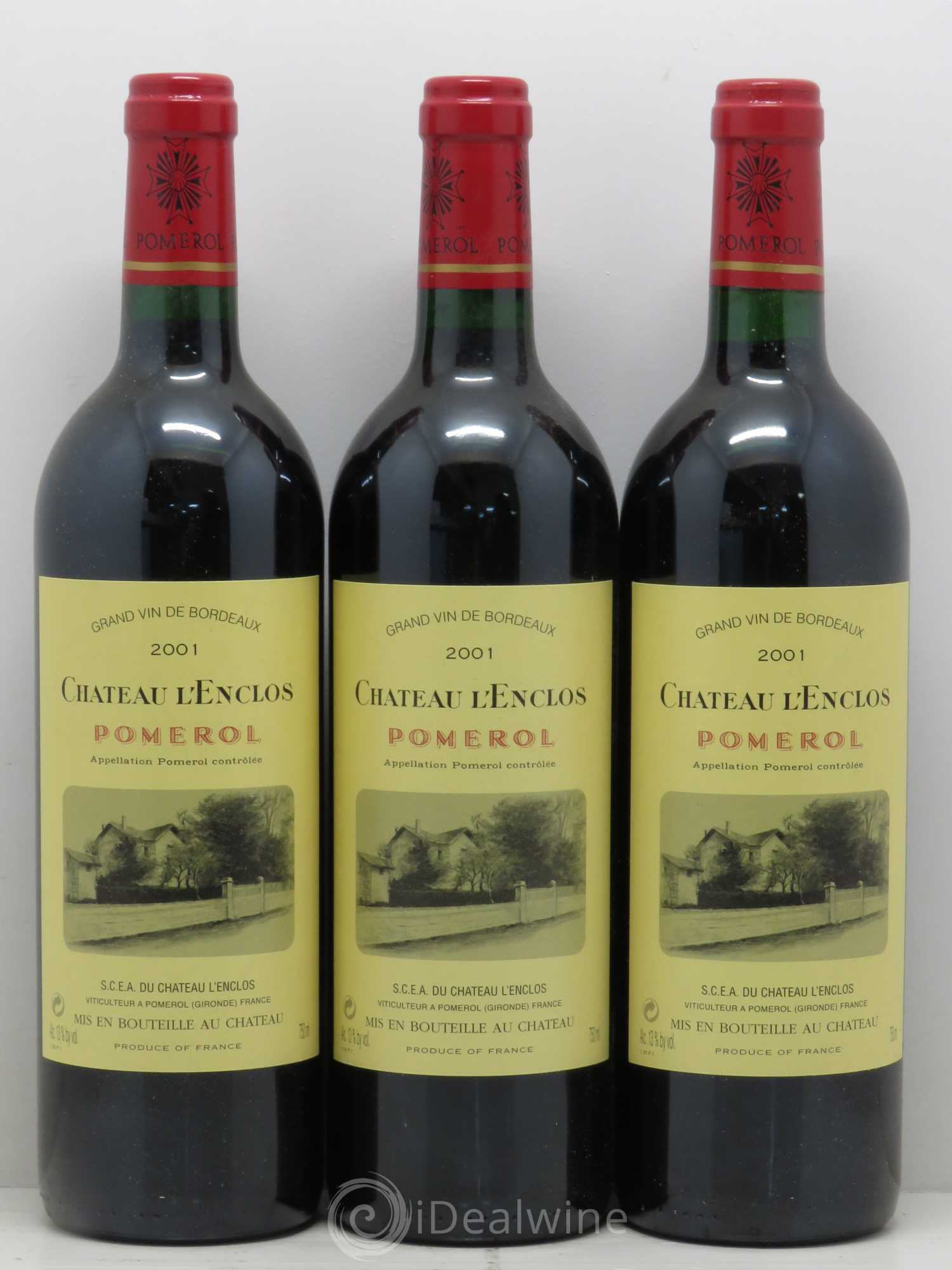 Château l' Enclos 2001 - Lot de 12 bouteilles - 4