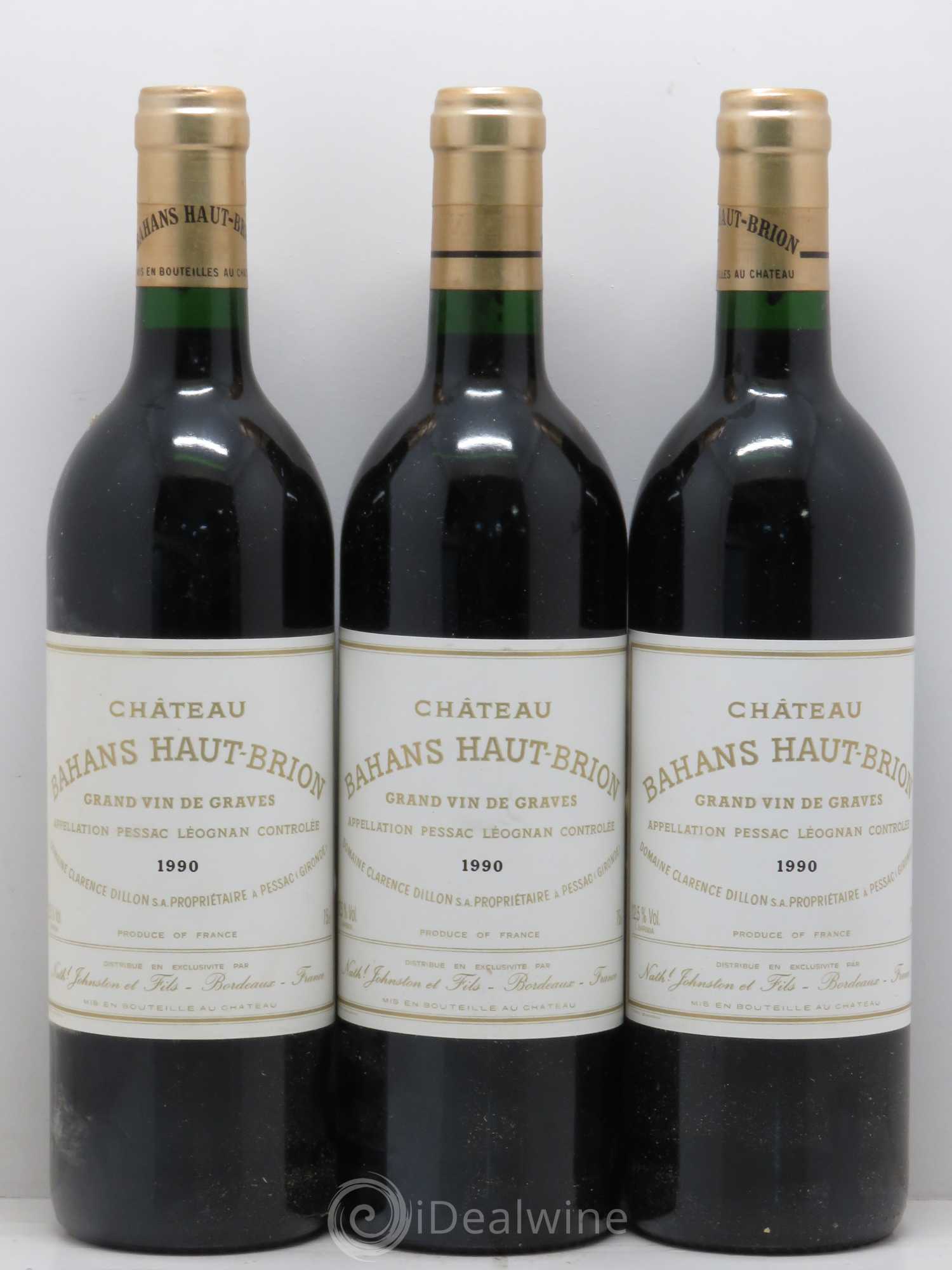 Clarence (Bahans) de Haut-Brion Second Vin 1990 - Lot de 5 bouteilles - 1