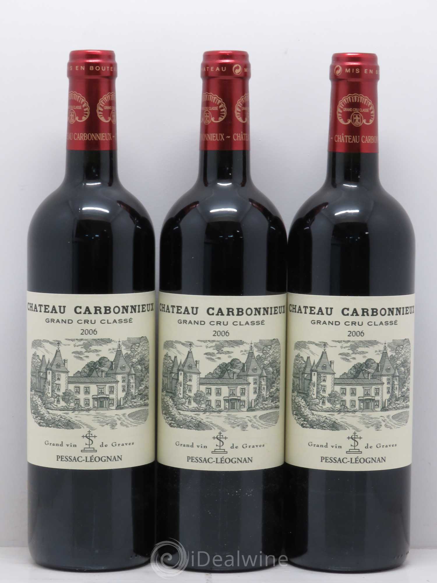 Château Carbonnieux Cru Classé de Graves 2006 - Lot de 6 bouteilles - 2