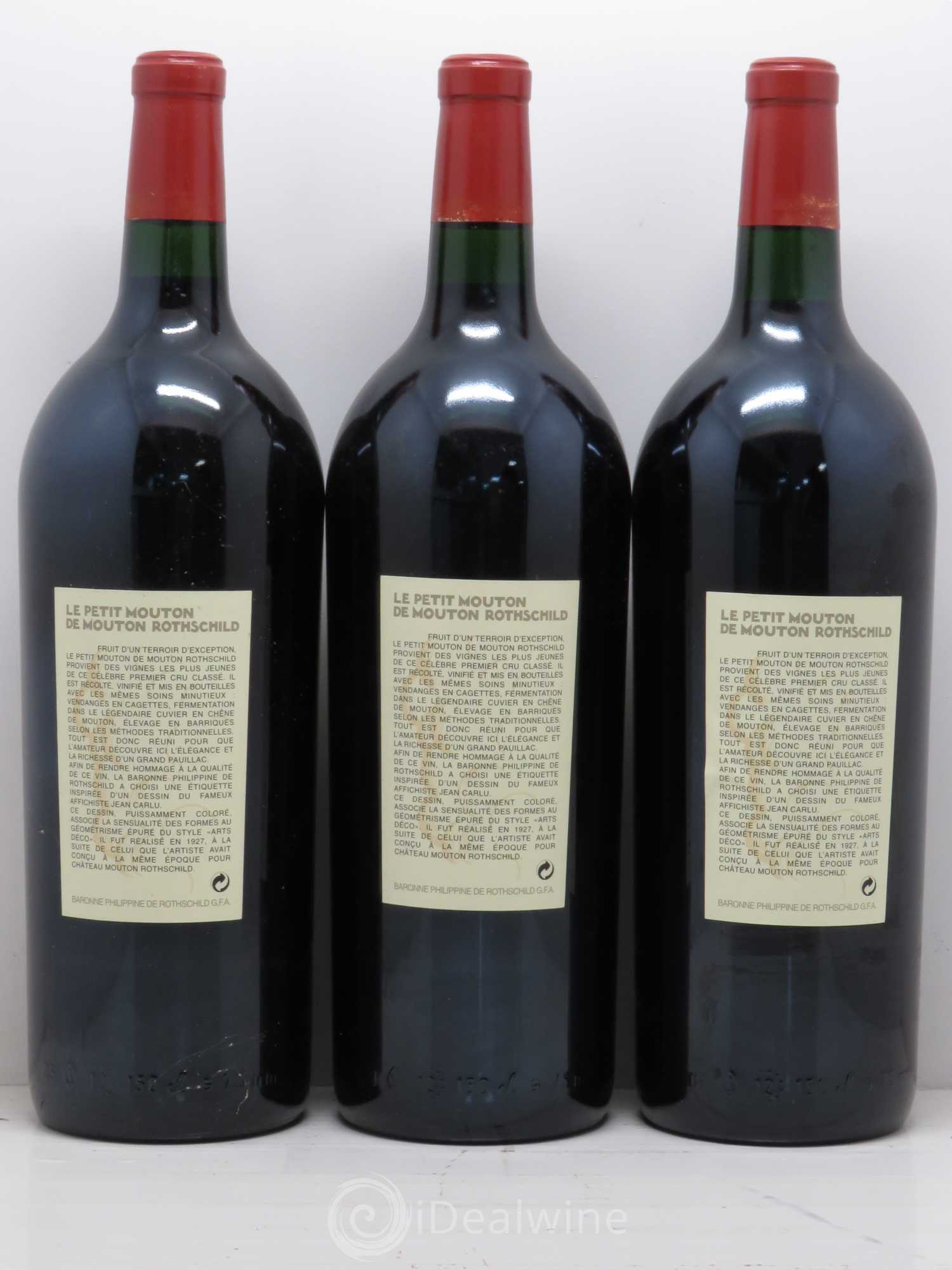 Petit Mouton Second Vin 1997 - Lot de 3 magnums - 1